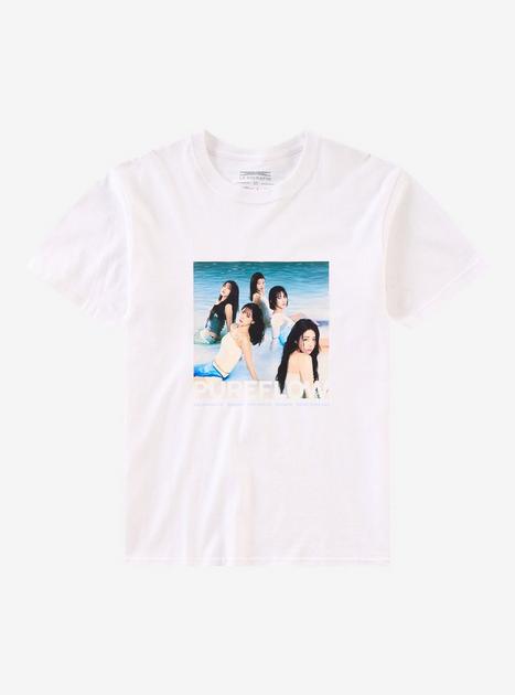 LE SSERAFIM PUREFLOW Tシャツ M 全員 LE SSERAFIM PUREFLOW Group T-Shirt Hot Topic Exclusive | Hot Topic