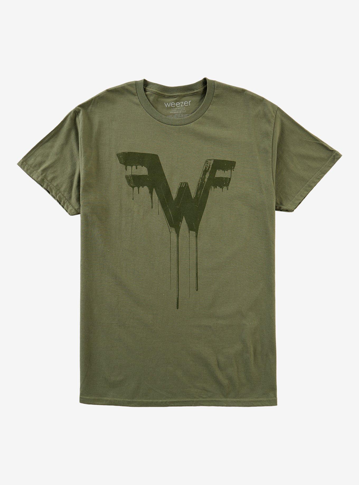 Weezer Drip Logo T-Shirt, , hi-res