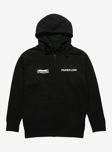 LE SSERAFIM PUREFLOW Eye Panels Hoodie Hot Topic Exclusive | Hot Topic