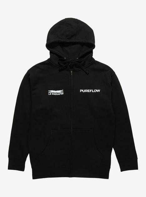 LE SSERAFIM PUREFLOW Eye Panels Hoodie Hot Topic Exclusive | Hot Topic