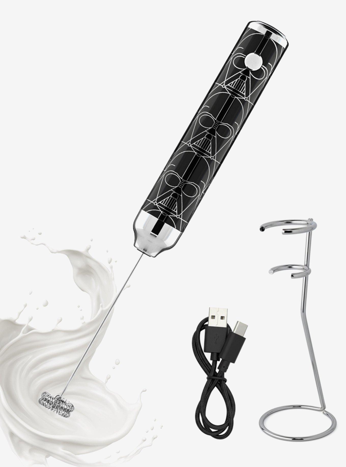 Star Wars Darth Vader Rechargeable Milk Frother with Stand, , hi-res