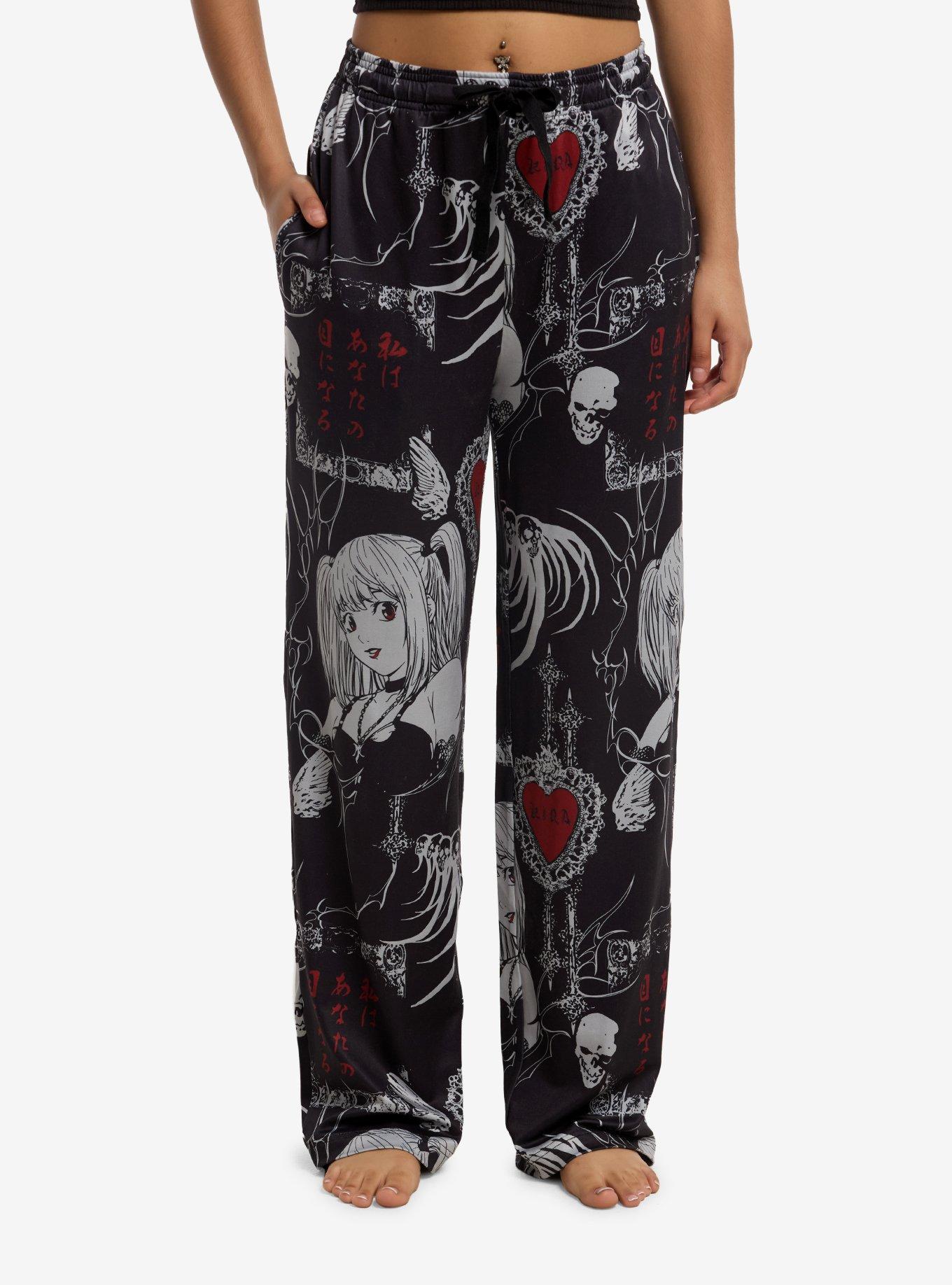 Death Note Misa Gothic Pajama Pants