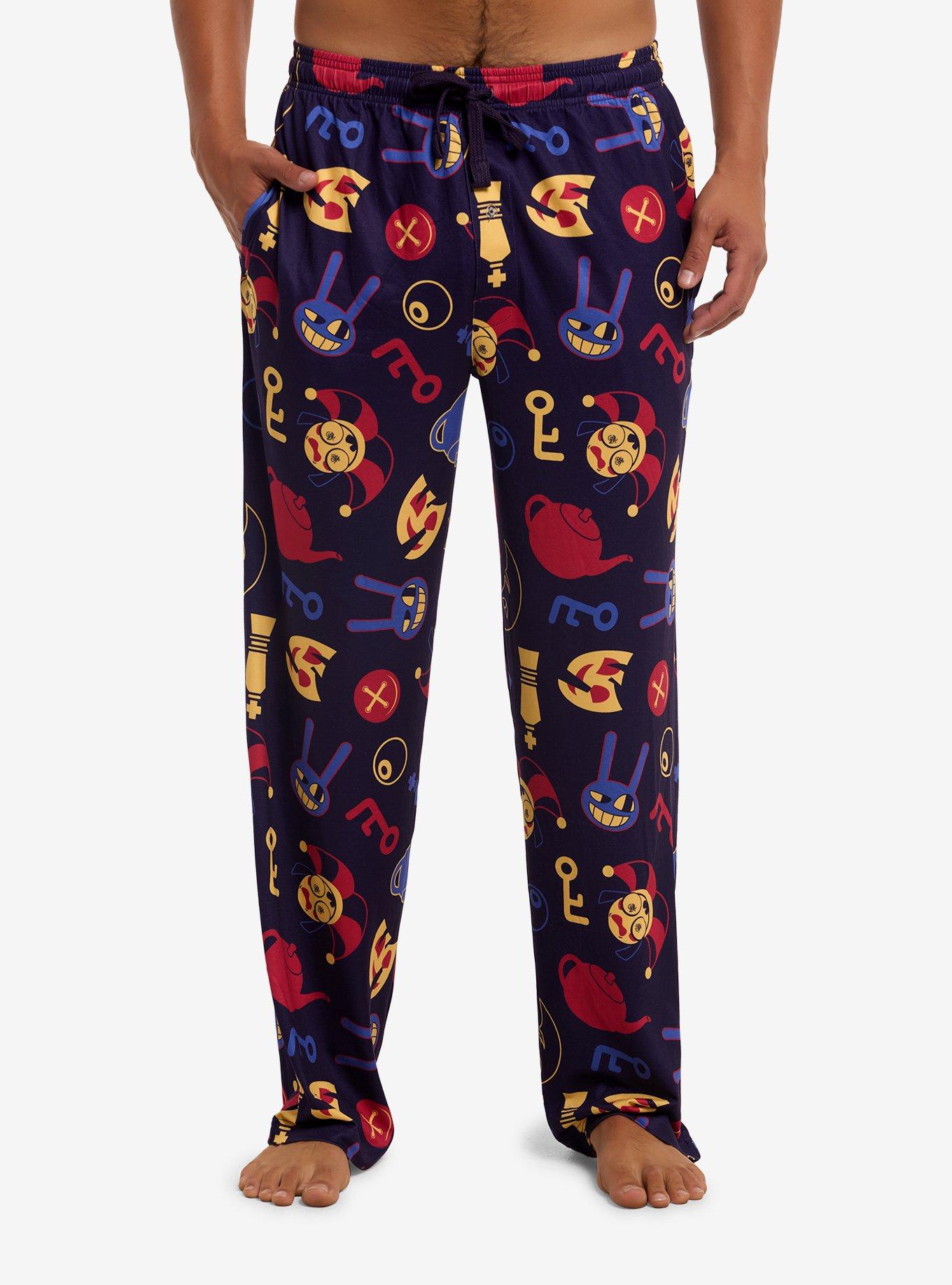 The Amazing Digital Circus Icons Pajama Pants