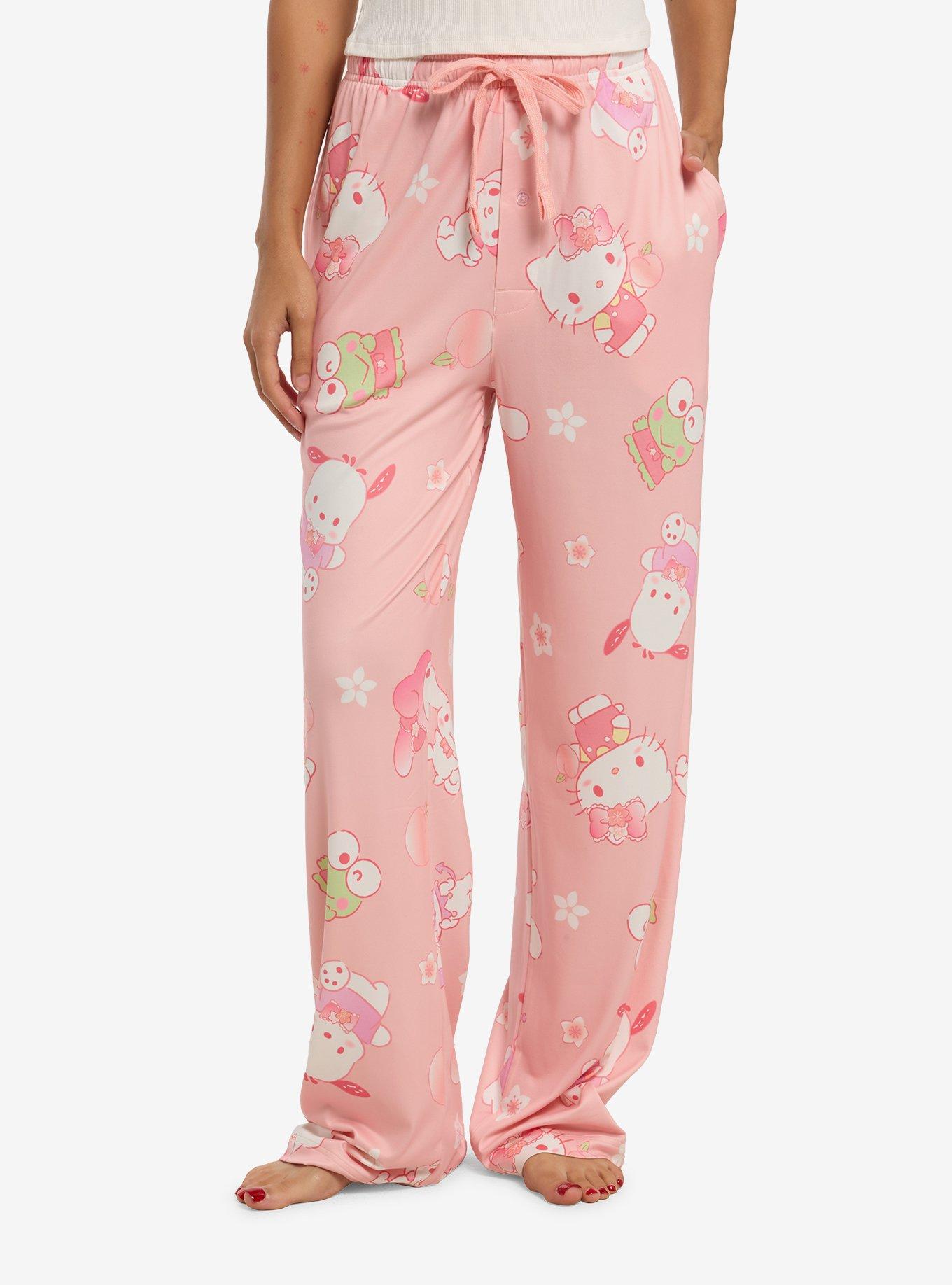 Hello Kitty And Friends Peach Pajama Pants