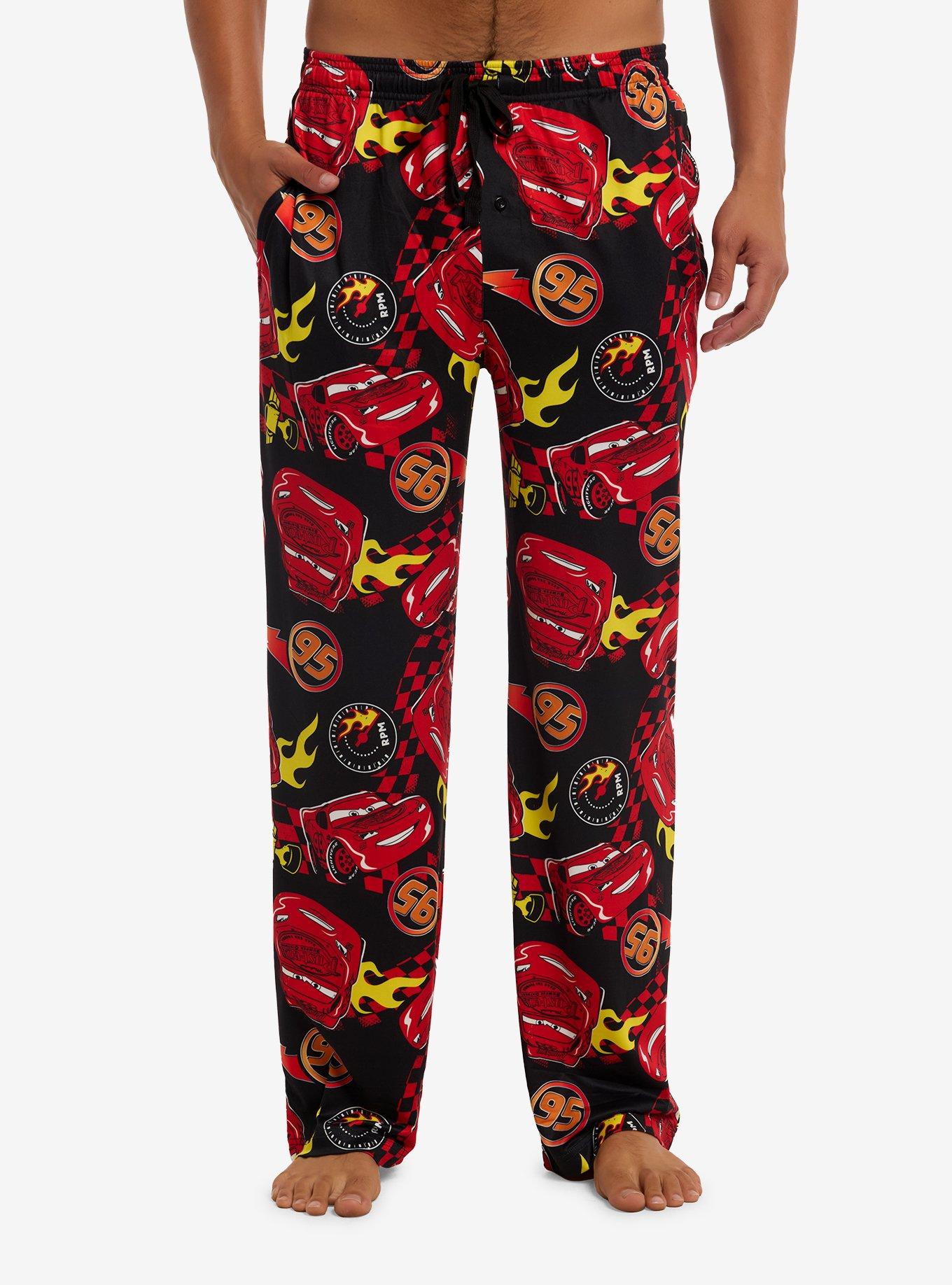 Disney Pixar Cars Lightning McQueen Pajama Pants