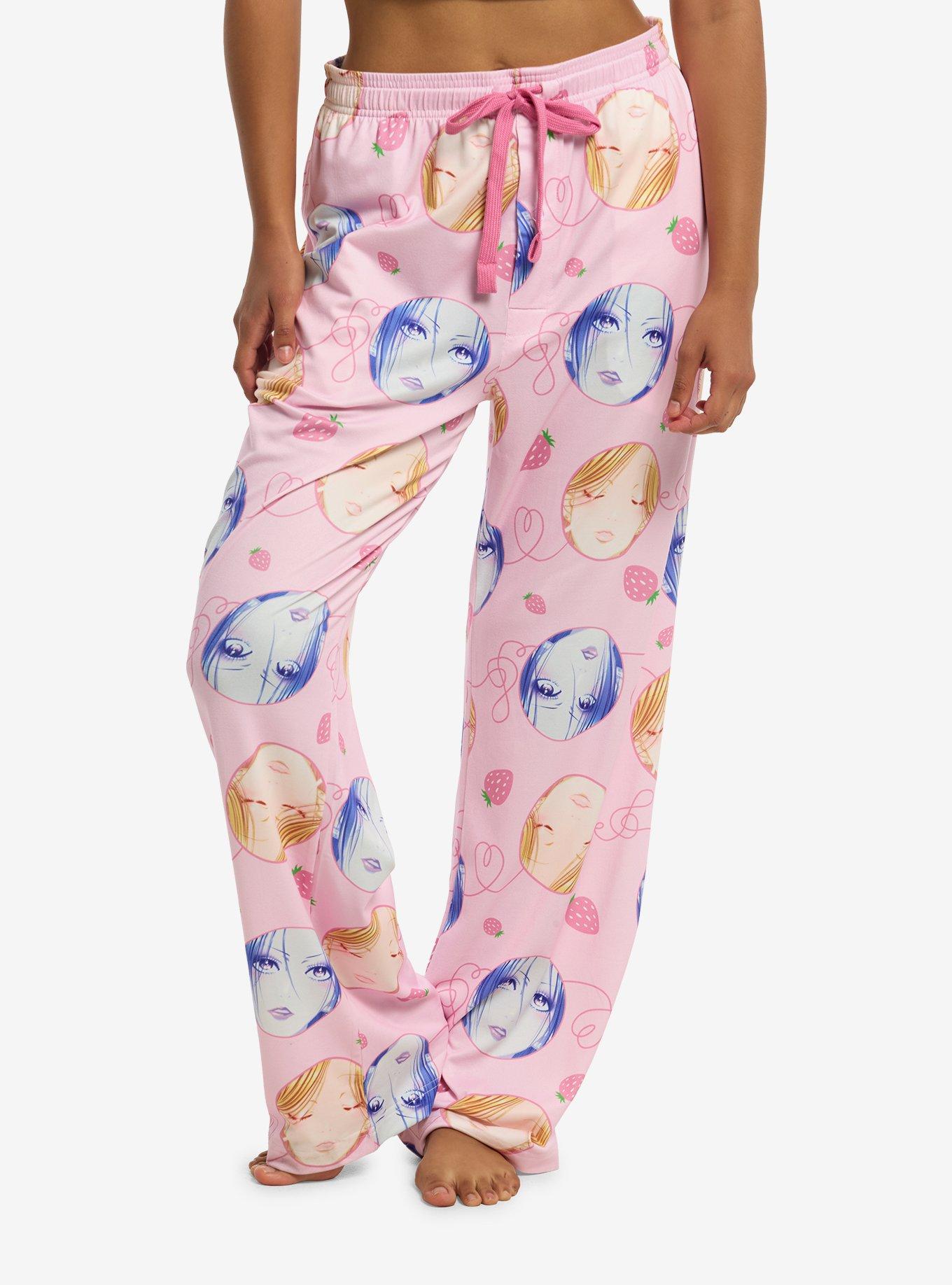 Nana Duo Portrait Strawberry Pajama Pants, , hi-res