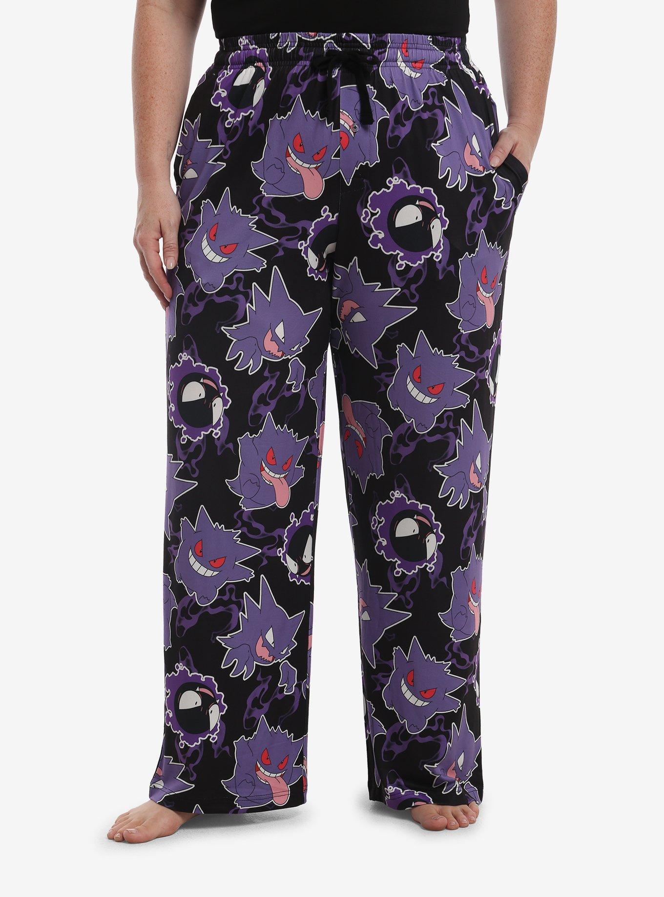 Pokémon Gengar Evolutions Pajama Pants Plus Size | Hot Topic