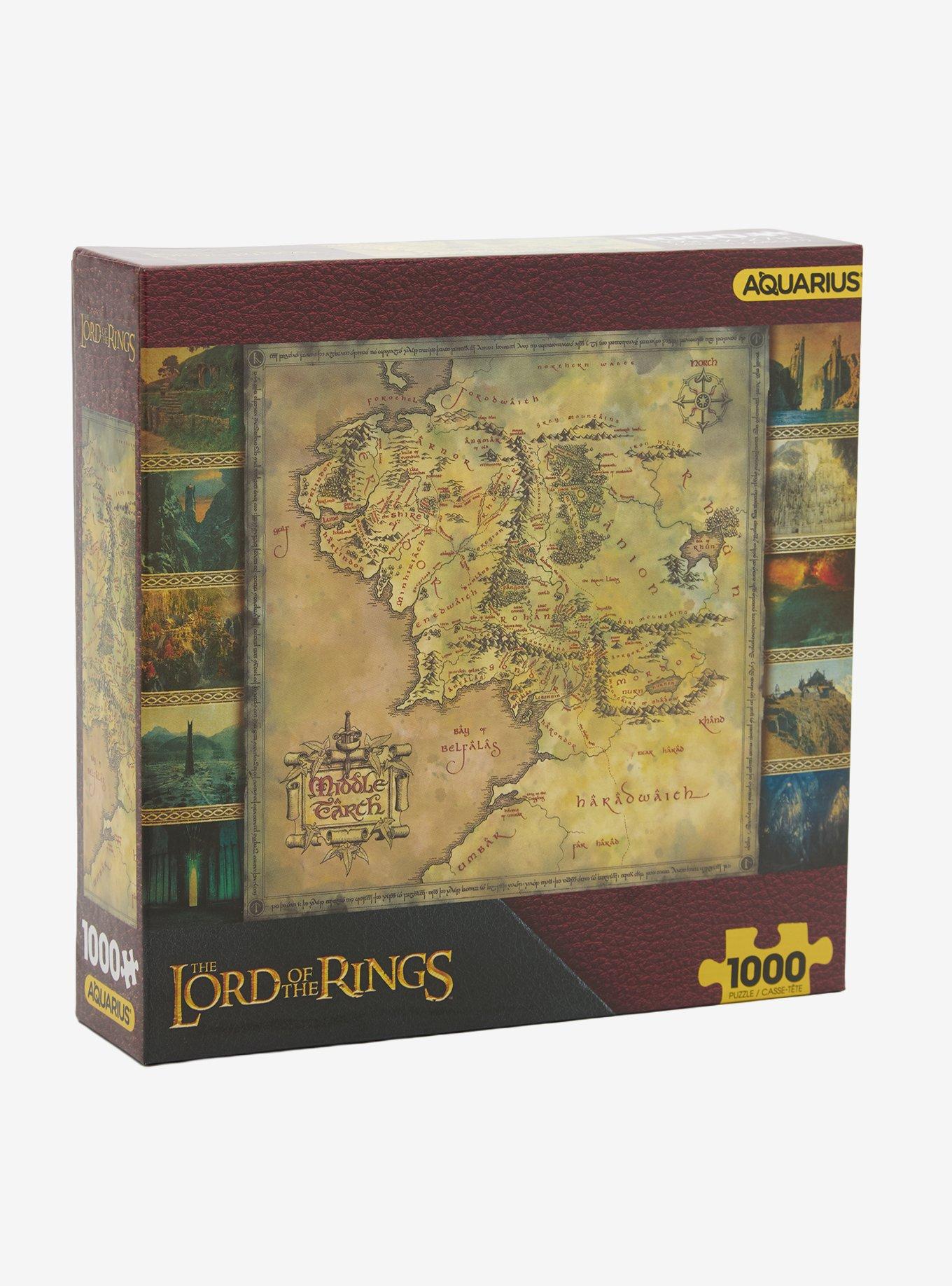 The Lord Of The Rings Map Puzzle, , hi-res
