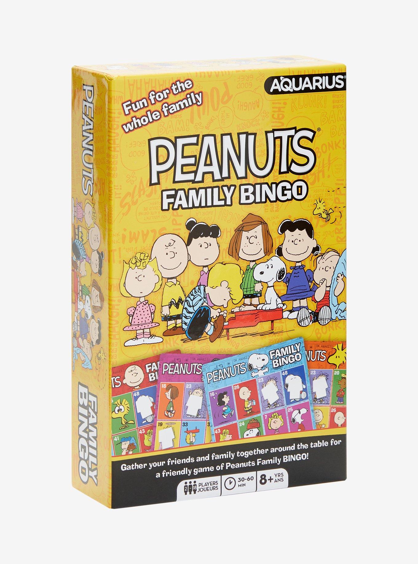 Peanuts Family Bingo, , hi-res