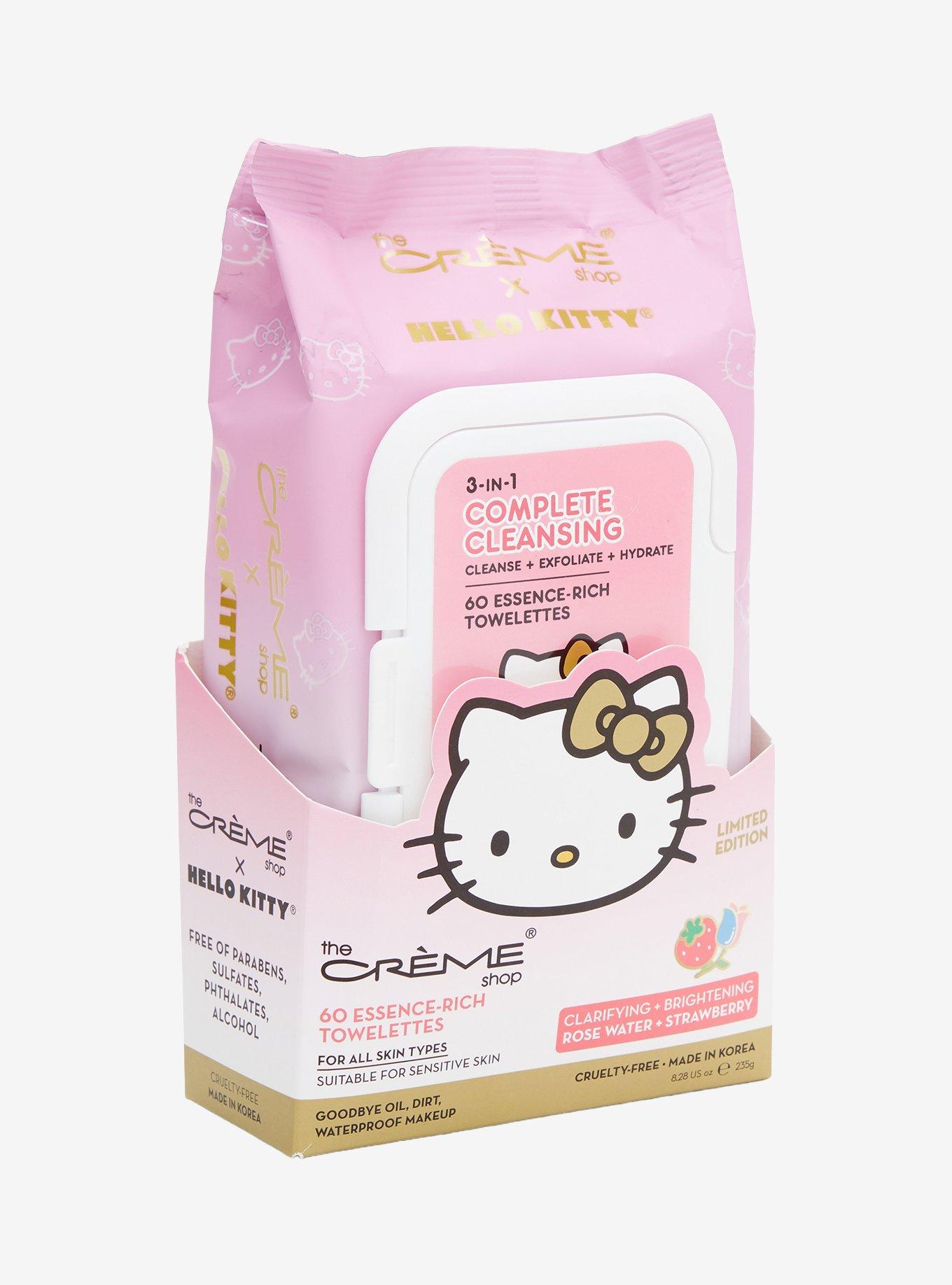 The Crème Shop Hello Kitty Complete Cleansing Makeup Remover Wipes