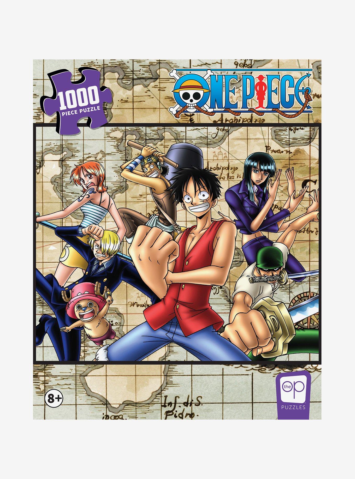 One Piece Map 1000-Piece Puzzle | BoxLunch
