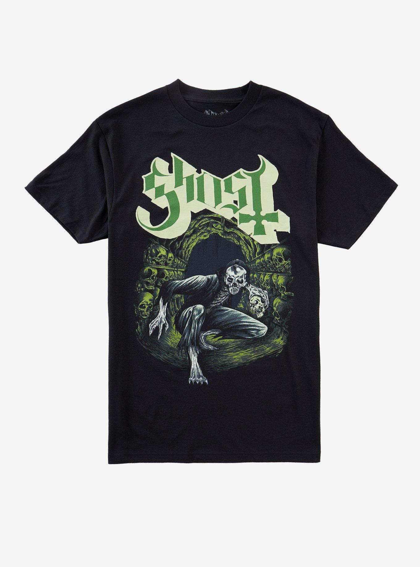 Ghost Catacombs Glow-In-The-Dark T-Shirt, , hi-res