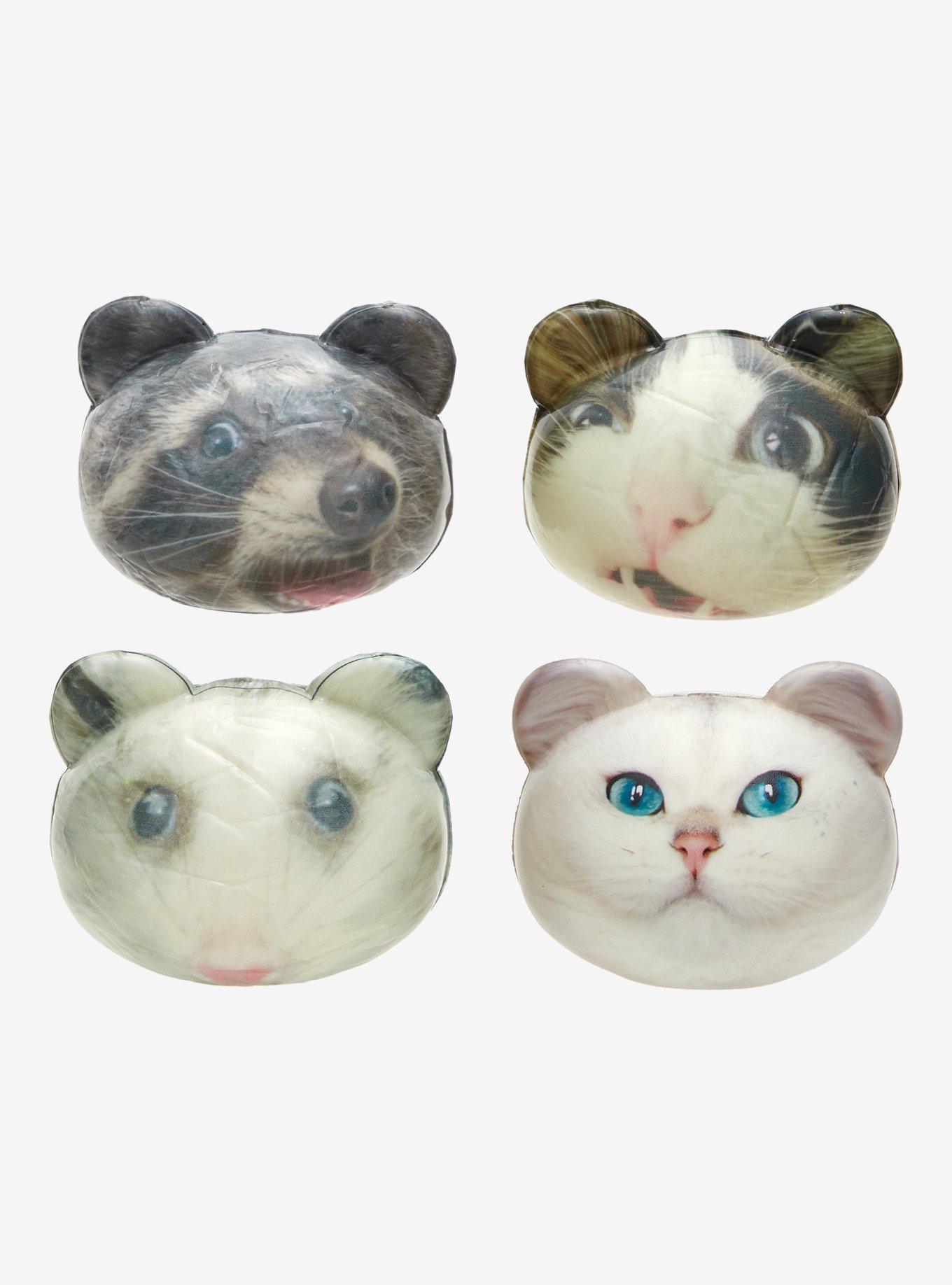 Animal Face Assorted Blind Squishy Toy Hot Topic Exclusive, , hi-res