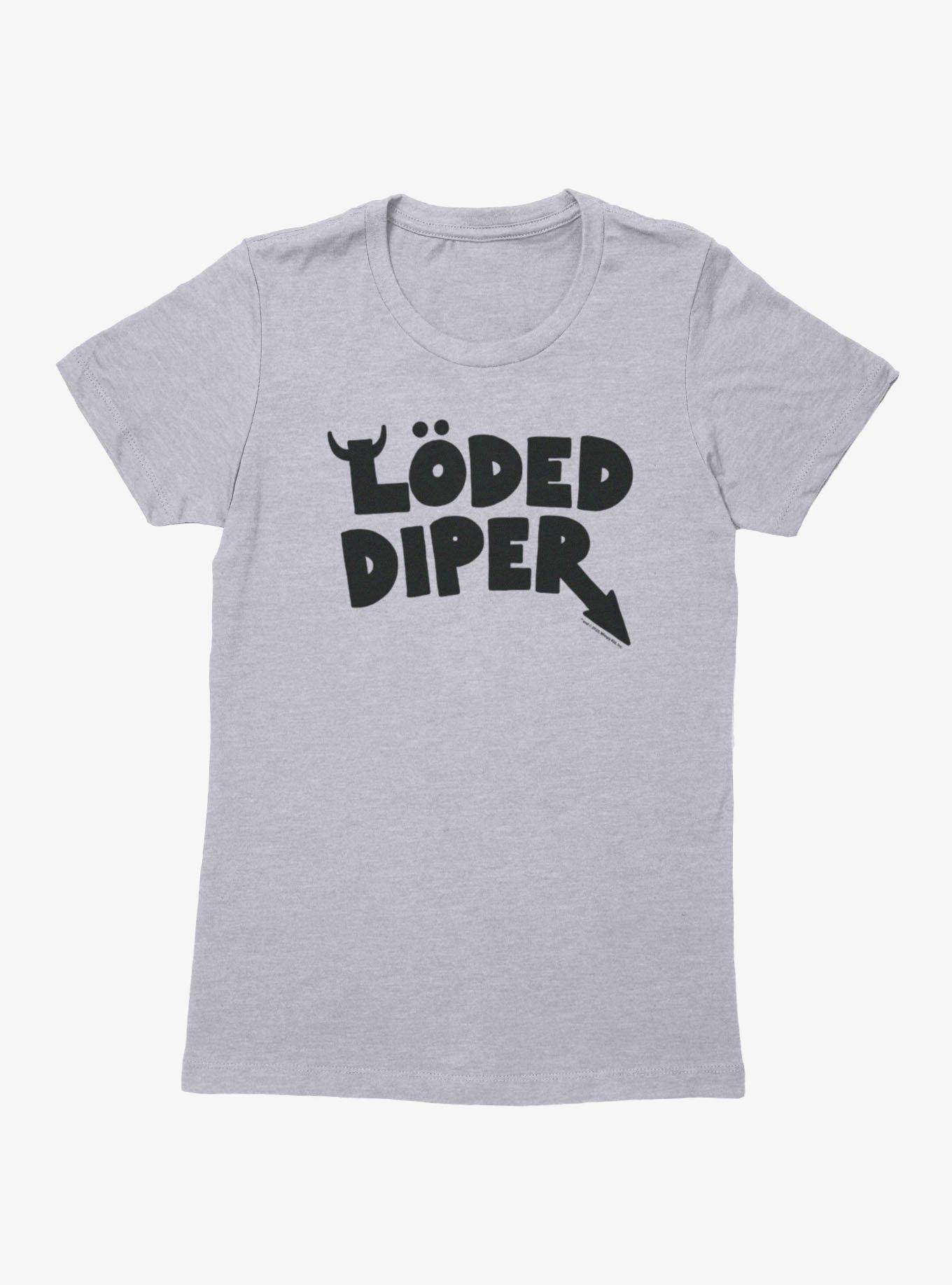 Diary Of A Wimpy Kid Loded Diper Band Logo Womens T-Shirt, , hi-res