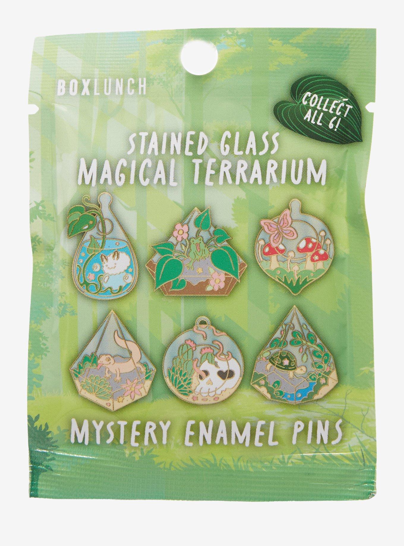 Magical Terrarium Stained Glass Blind Bag Enamel Pin - BoxLunch Exclusive