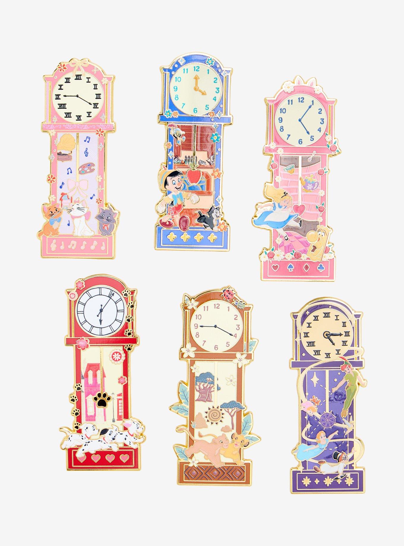 Disney Grandfather Clock Blind Box Enamel Pin - BoxLunch Exclusive
