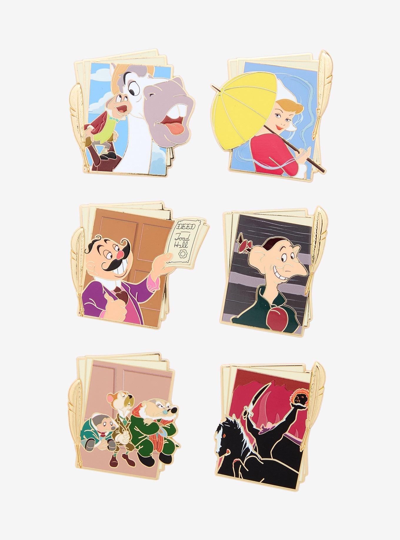 Disney The Adventures of Ichabod and Mr. Toad Character Blind Box Enamel Pin - BoxLunch Exclusive, , hi-res