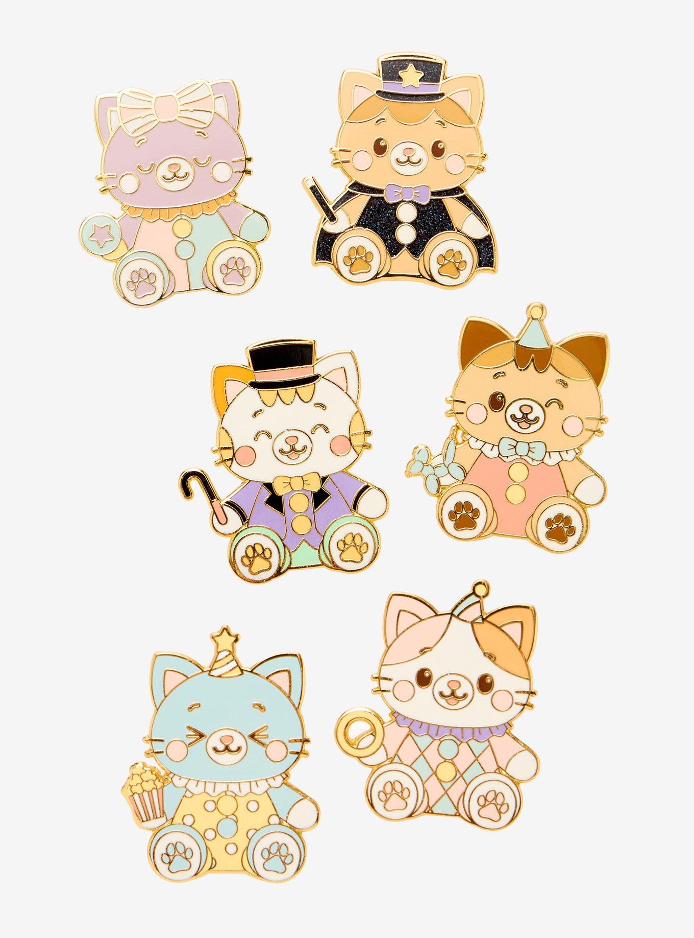 Meowgical Circus Cat Blind Box Enamel Pin, , hi-res