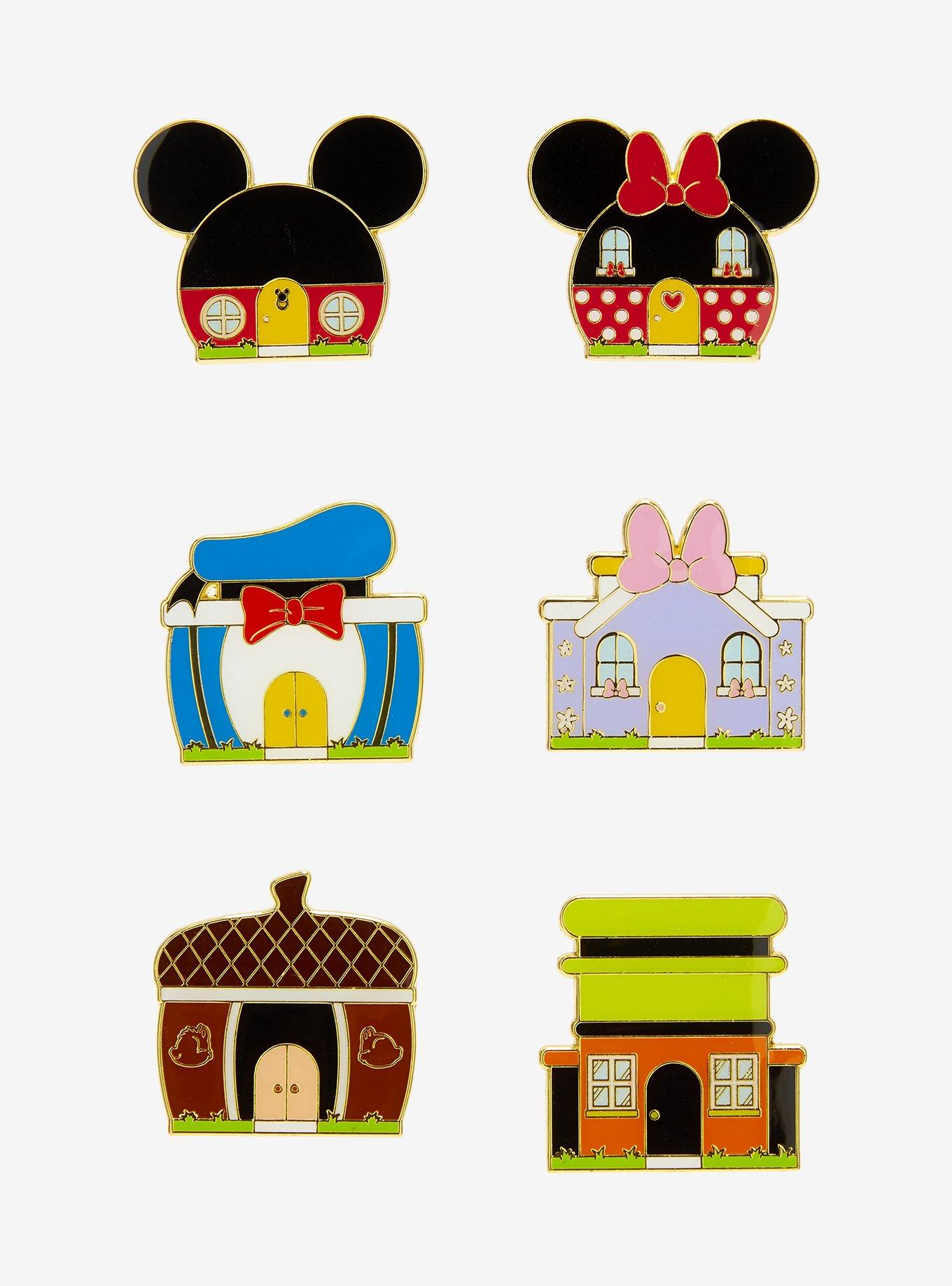 Loungefly Disney Mickey Mouse & Friends Houses Blind Box Enamel Pin - BoxLunch Exclusive