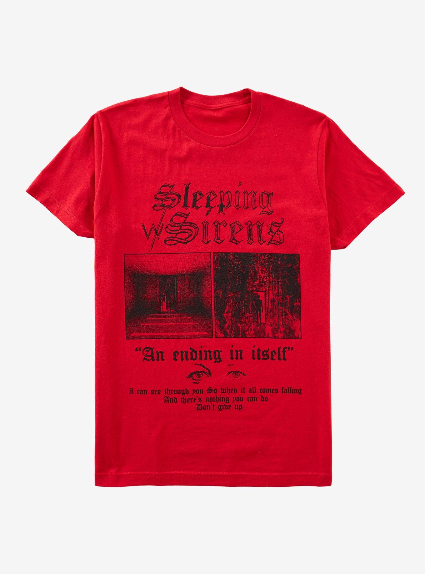 Sleeping With Sirens Ending In Itself Lyrics T-Shirt, , hi-res