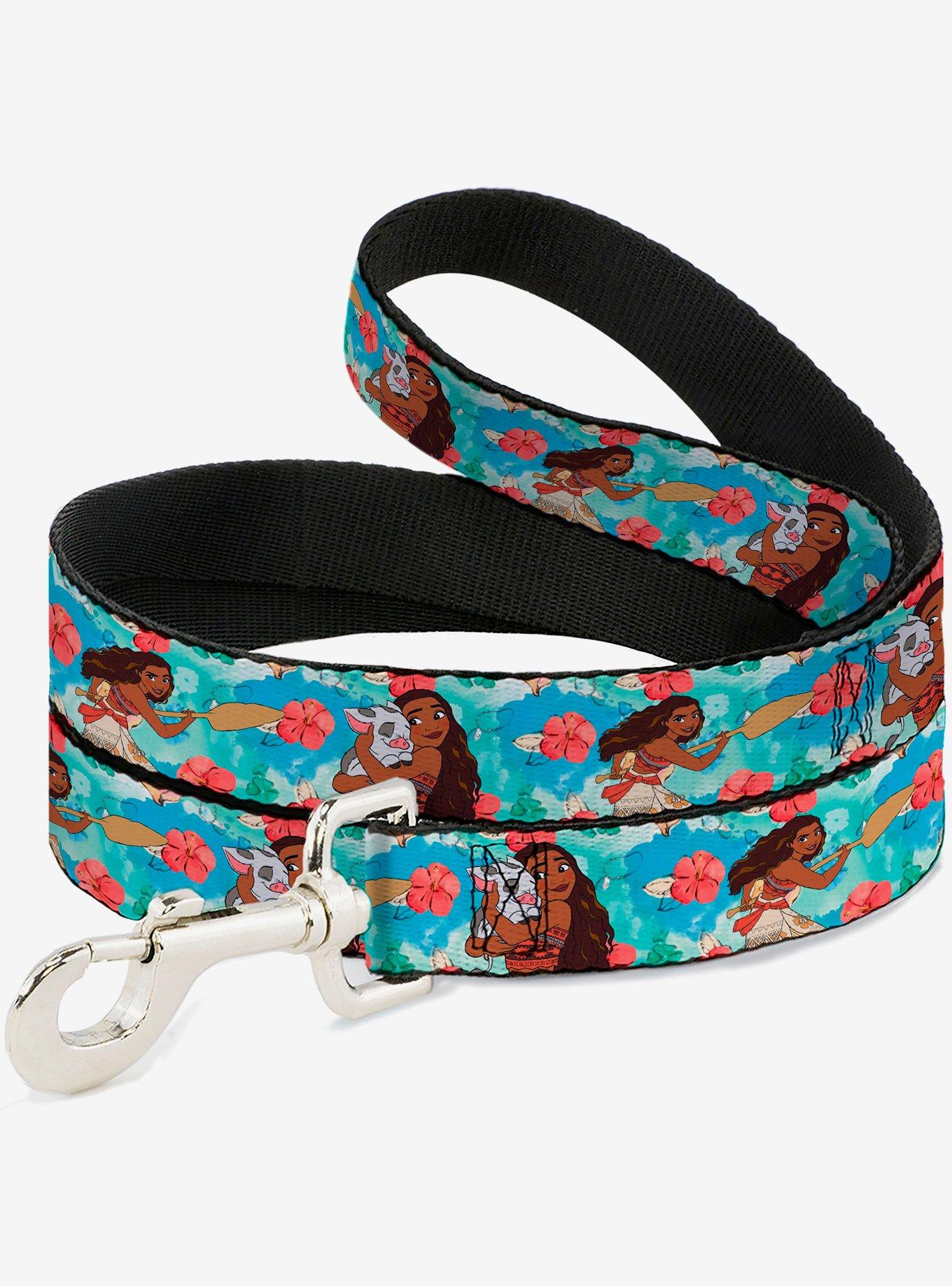 Disney Moana Poses and Pua Flowers Dog Leash, , hi-res
