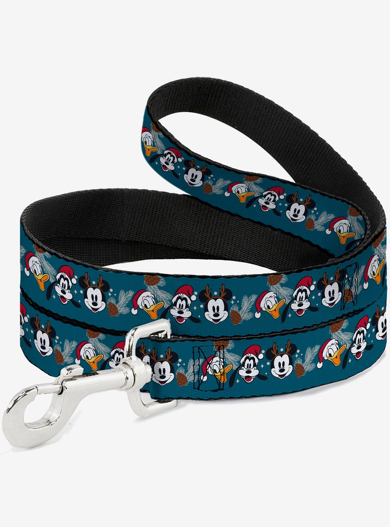 Disney Christmas Holiday Donald Goofy and Mickey With Pine Cone Dog Leash, , hi-res
