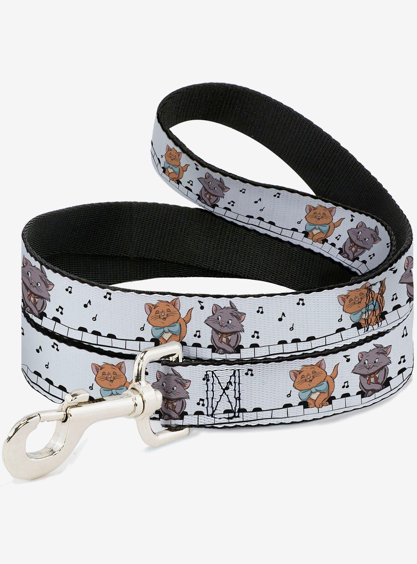 Disney Aristocats Toulouse and Berlioz Piano Pose and Musical Notes Dog Leash, , hi-res