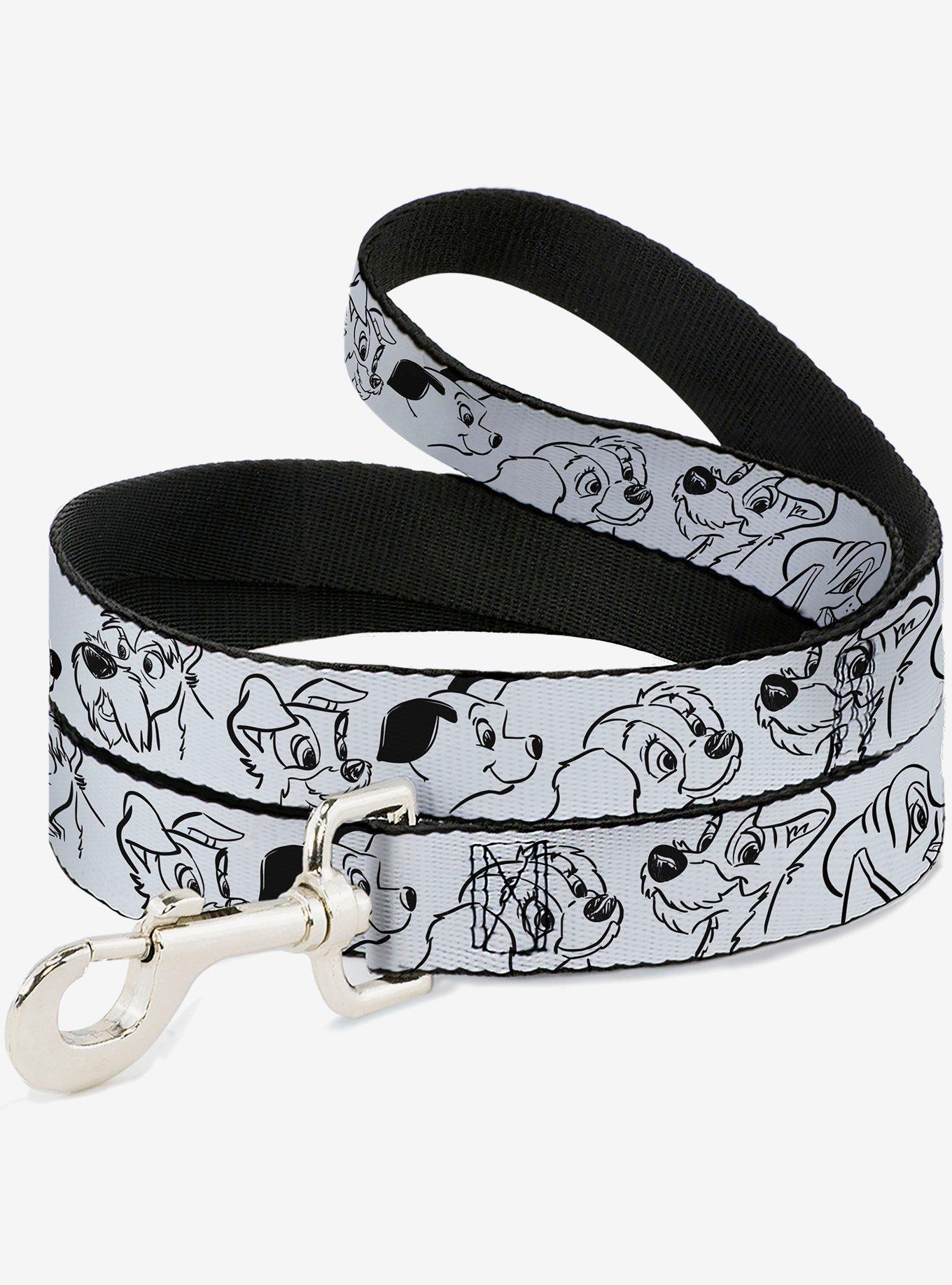 Disney Dogs Face Outlines Dog Leash, , hi-res