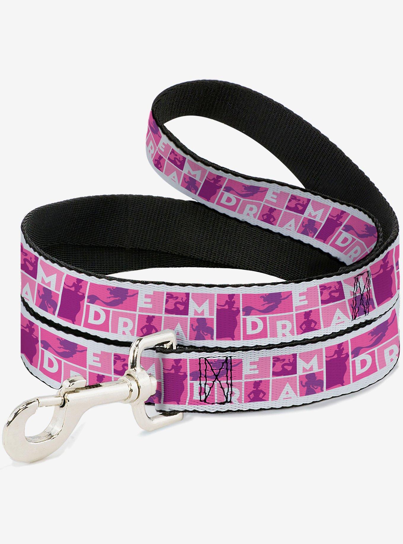 Disney Dream Princess Silhouette Poses Dog Leash, , hi-res