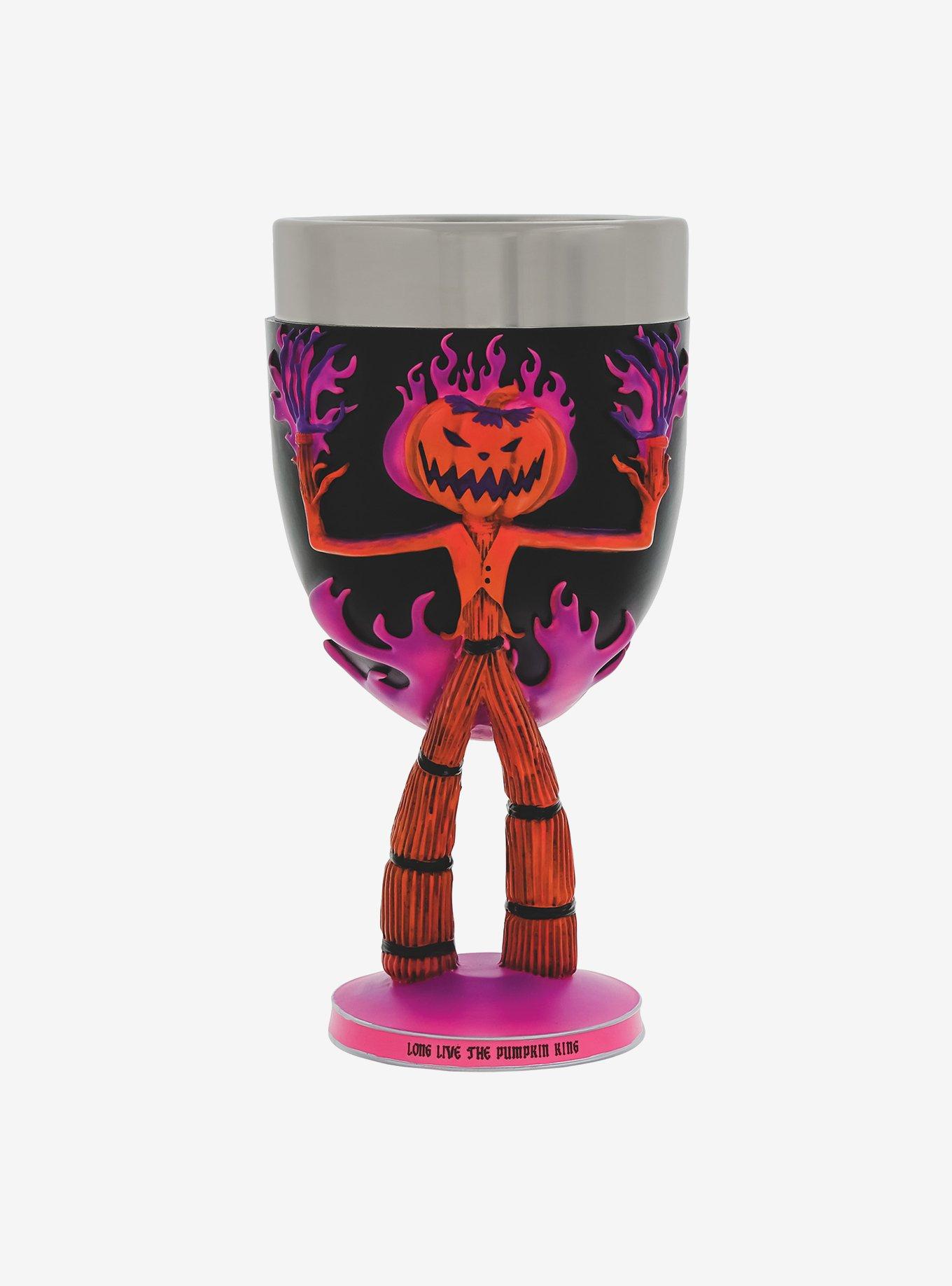 Disney Nightmare Before Christmas Pumpkin King Goblet, , hi-res