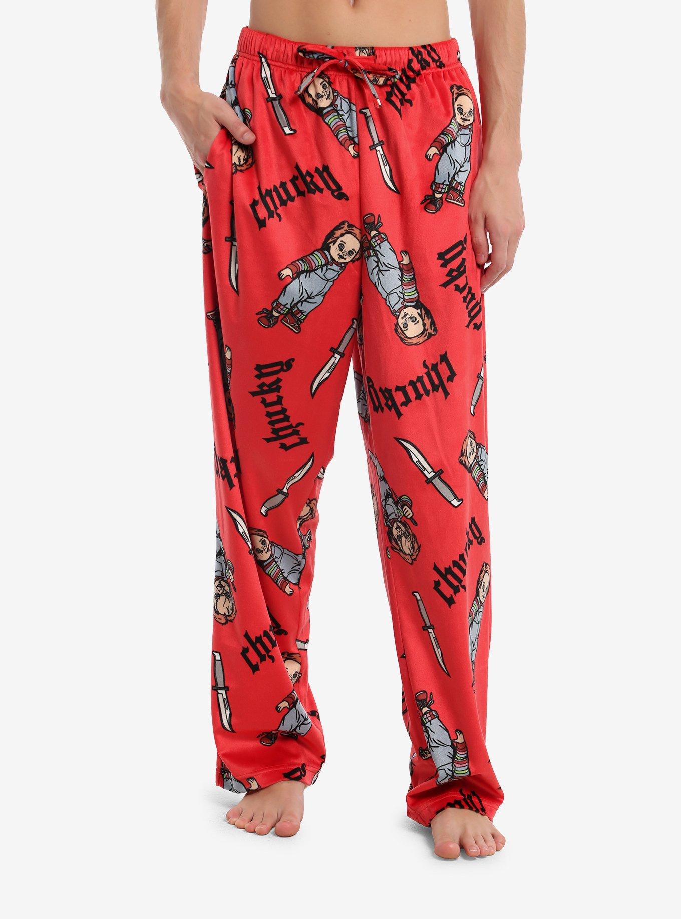 Chucky Fuzzy Pajama Pants