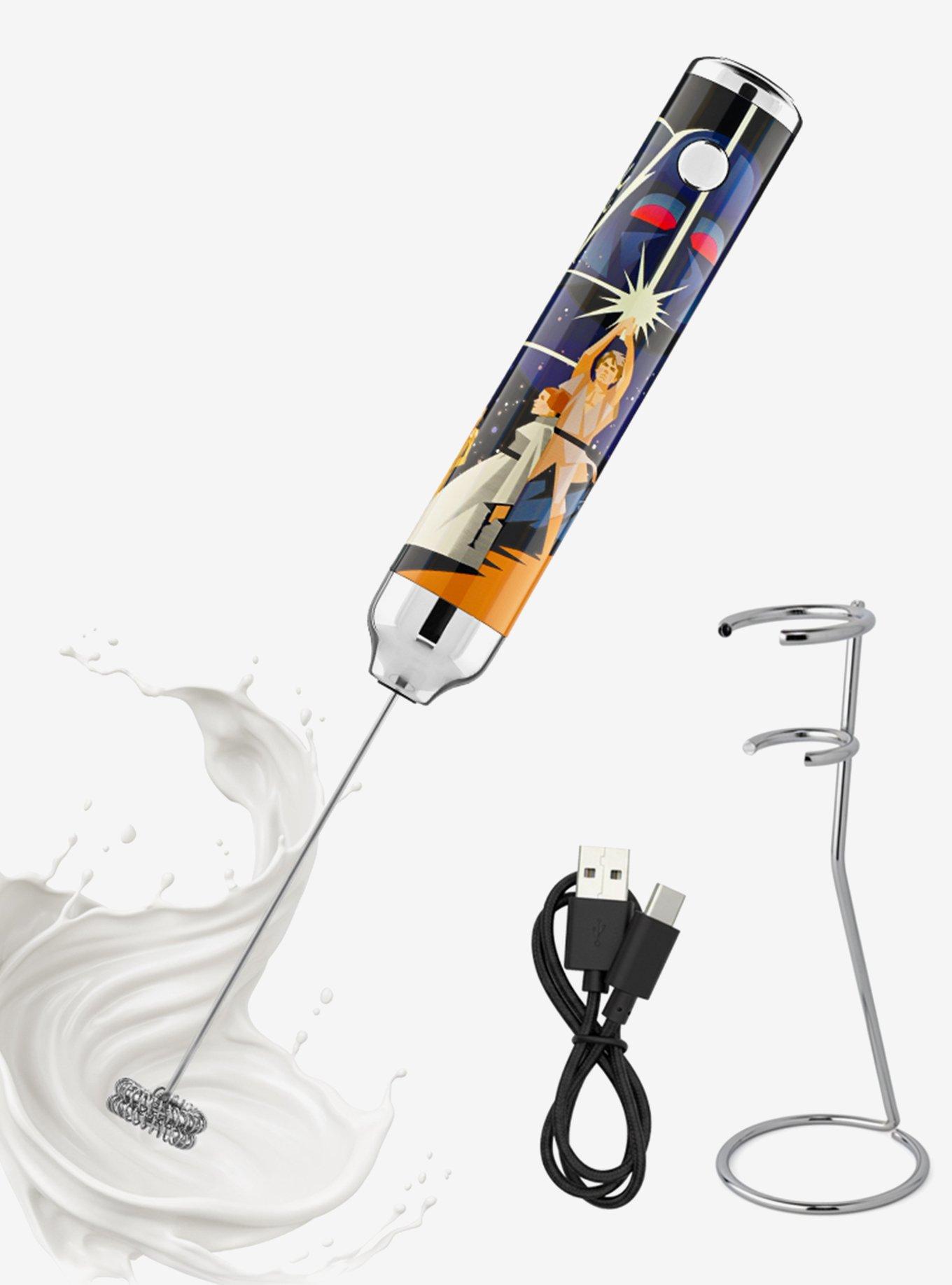 Star Wars New Hope Rechargeable Milk Frother with Stand, , hi-res