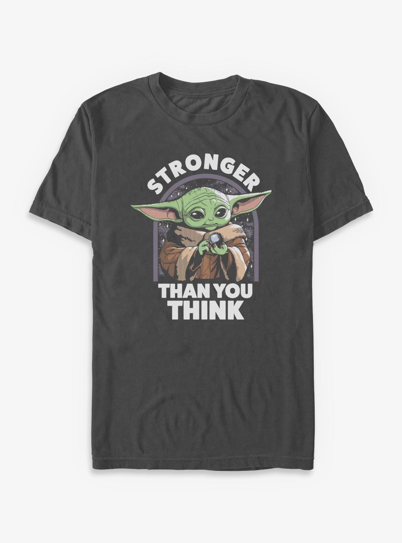 Star Wars The Mandalorian Grogu Stronger Than You Think T-Shirt, , hi-res