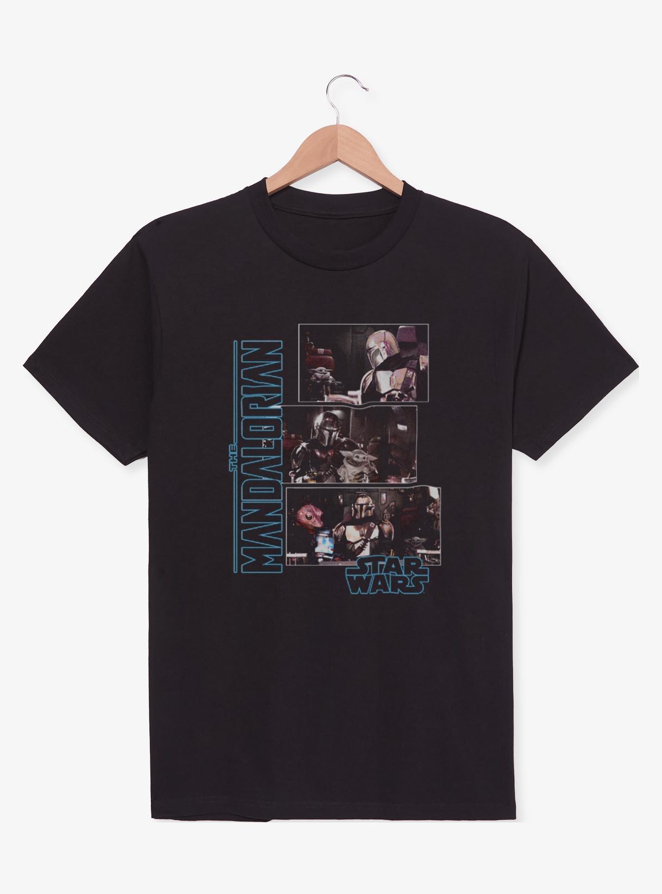 Star Wars The Mandalorian Scenes Panels T-Shirt, , hi-res