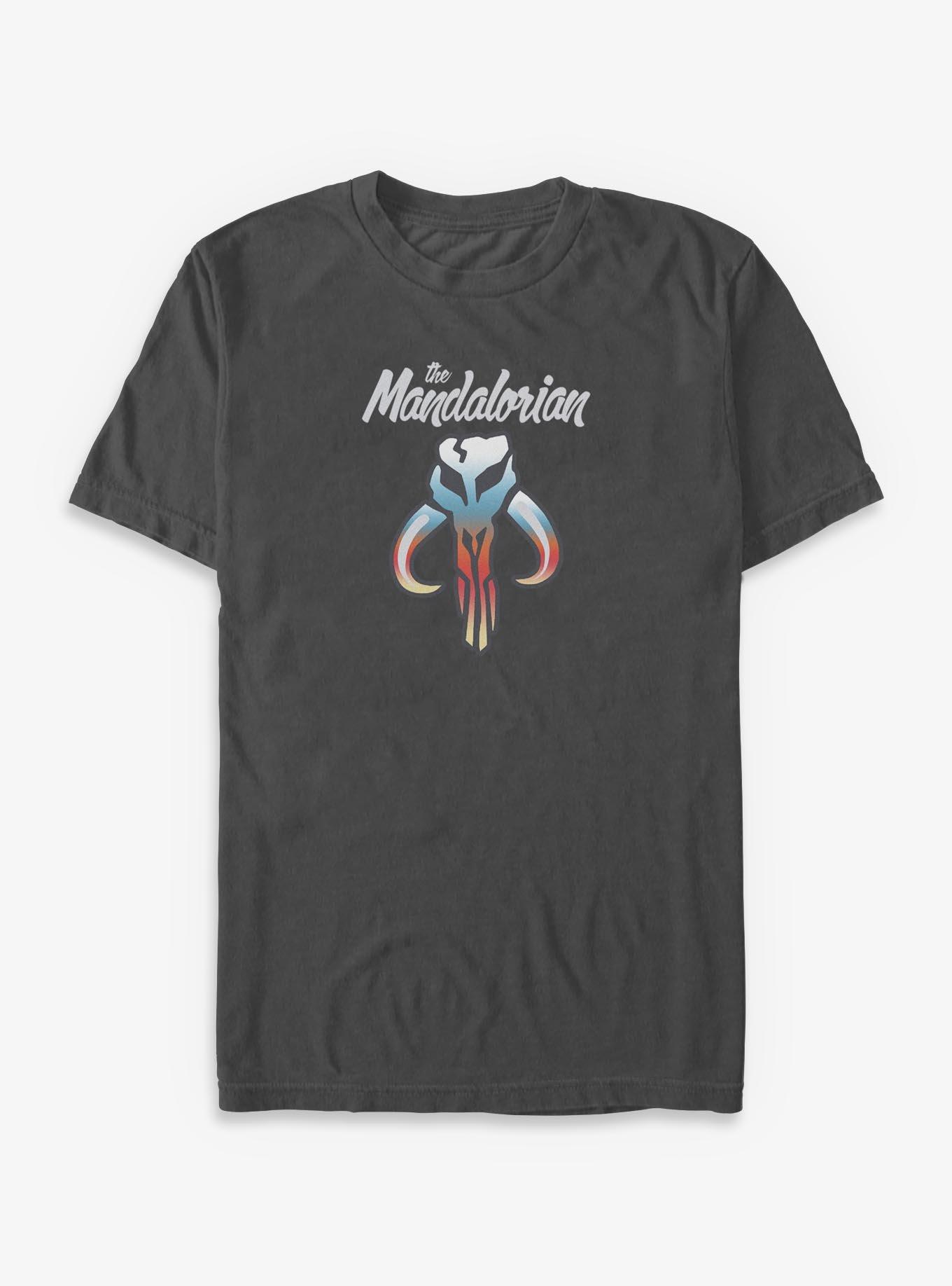 Star Wars The Mandalorian Skull Symbol T-Shirt, , hi-res
