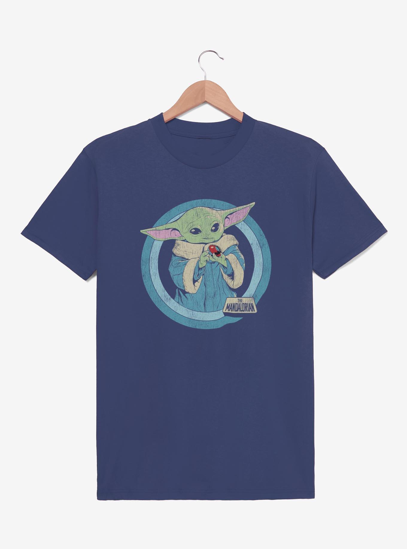 Star Wars The Mandalorian Grogu Retro Icon T-Shirt, , hi-res