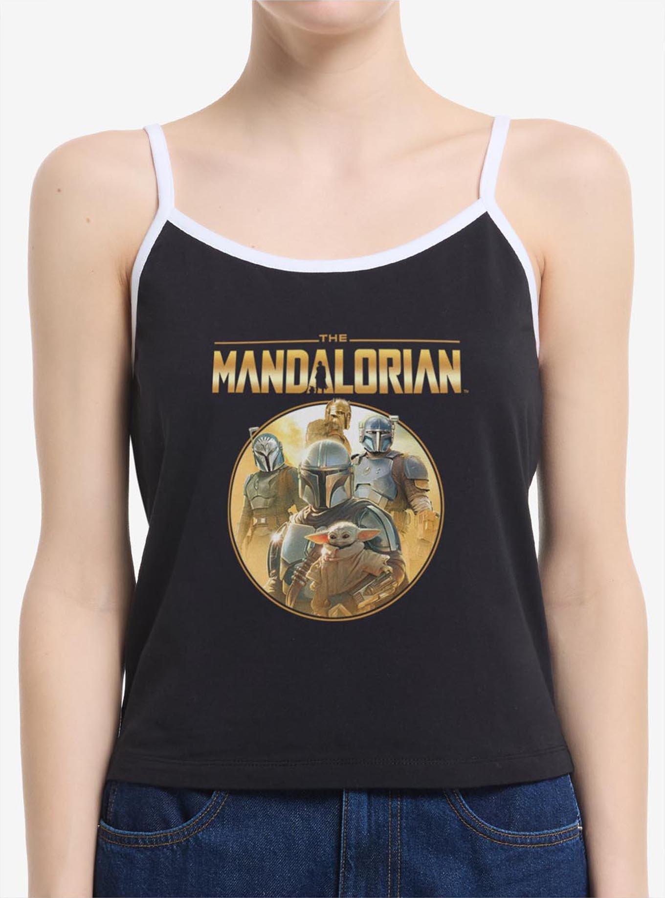 Star Wars The Mandalorian Characters Golden Icon Womens Cami