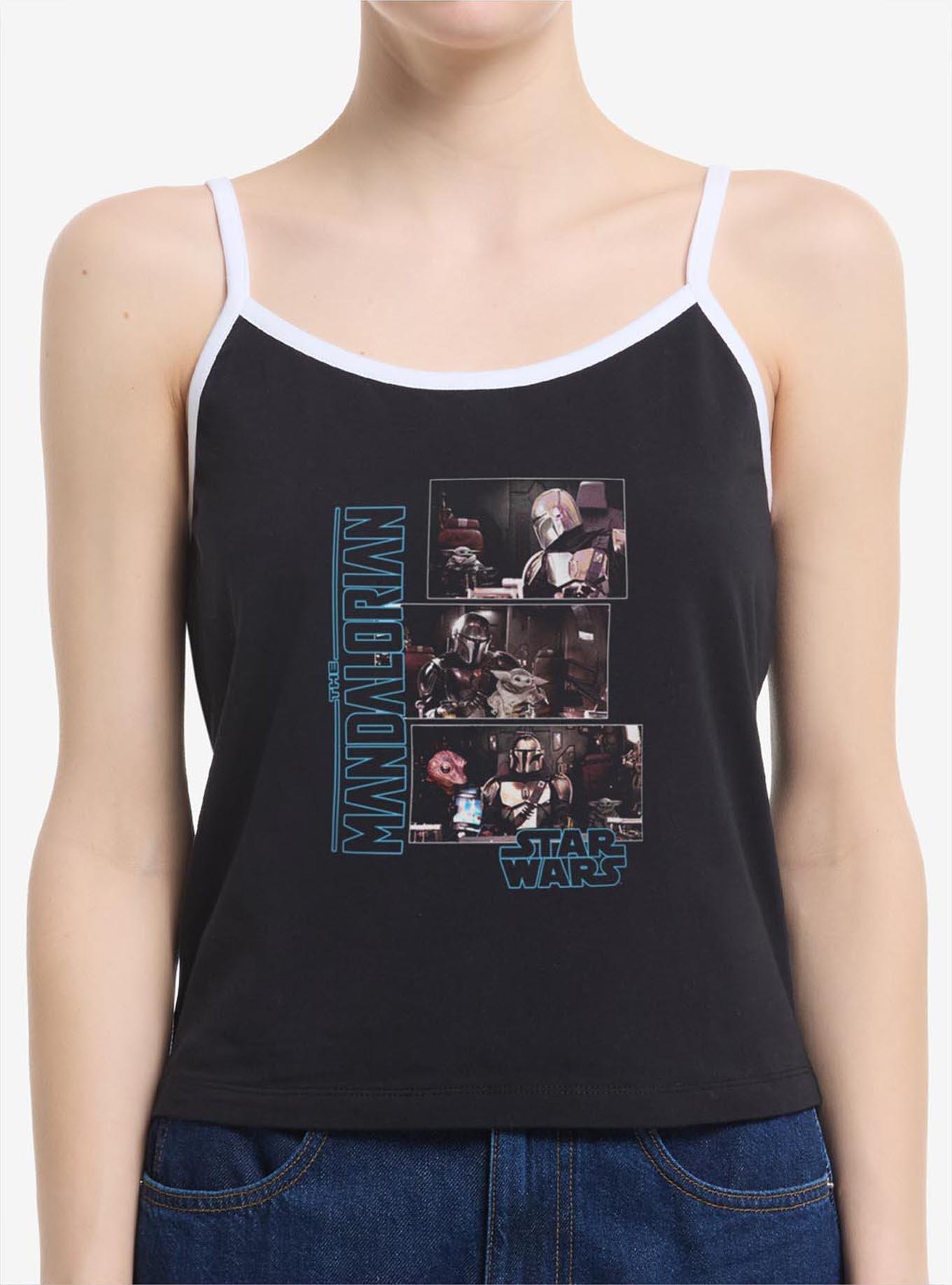 Star Wars The Mandalorian Scenes Panels Womens Cami