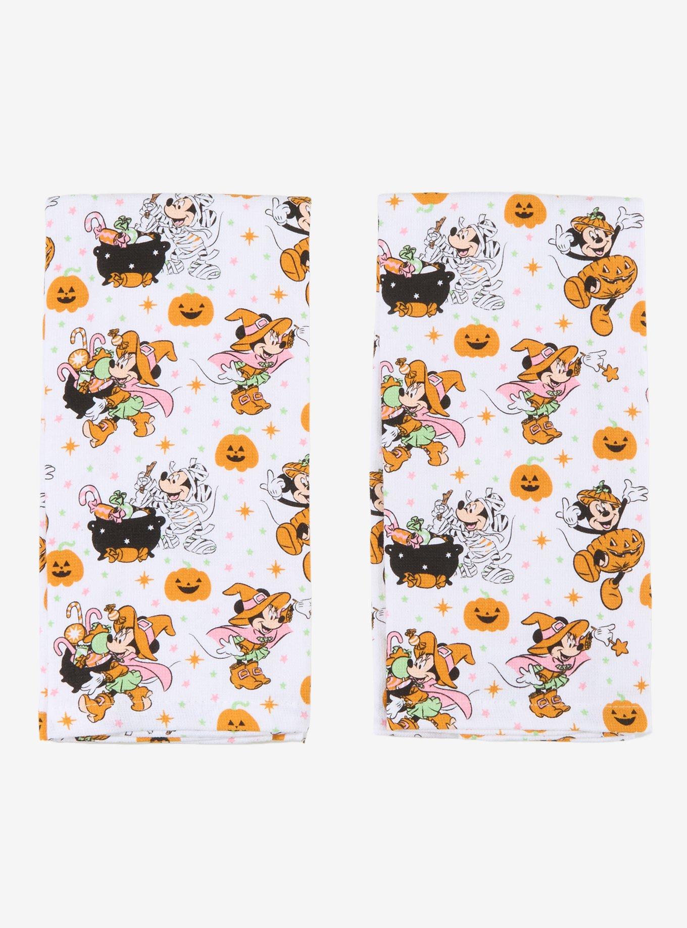 Disney Mickey Mouse & Minnie Mouse Halloween Kitchen Towel Set, , hi-res