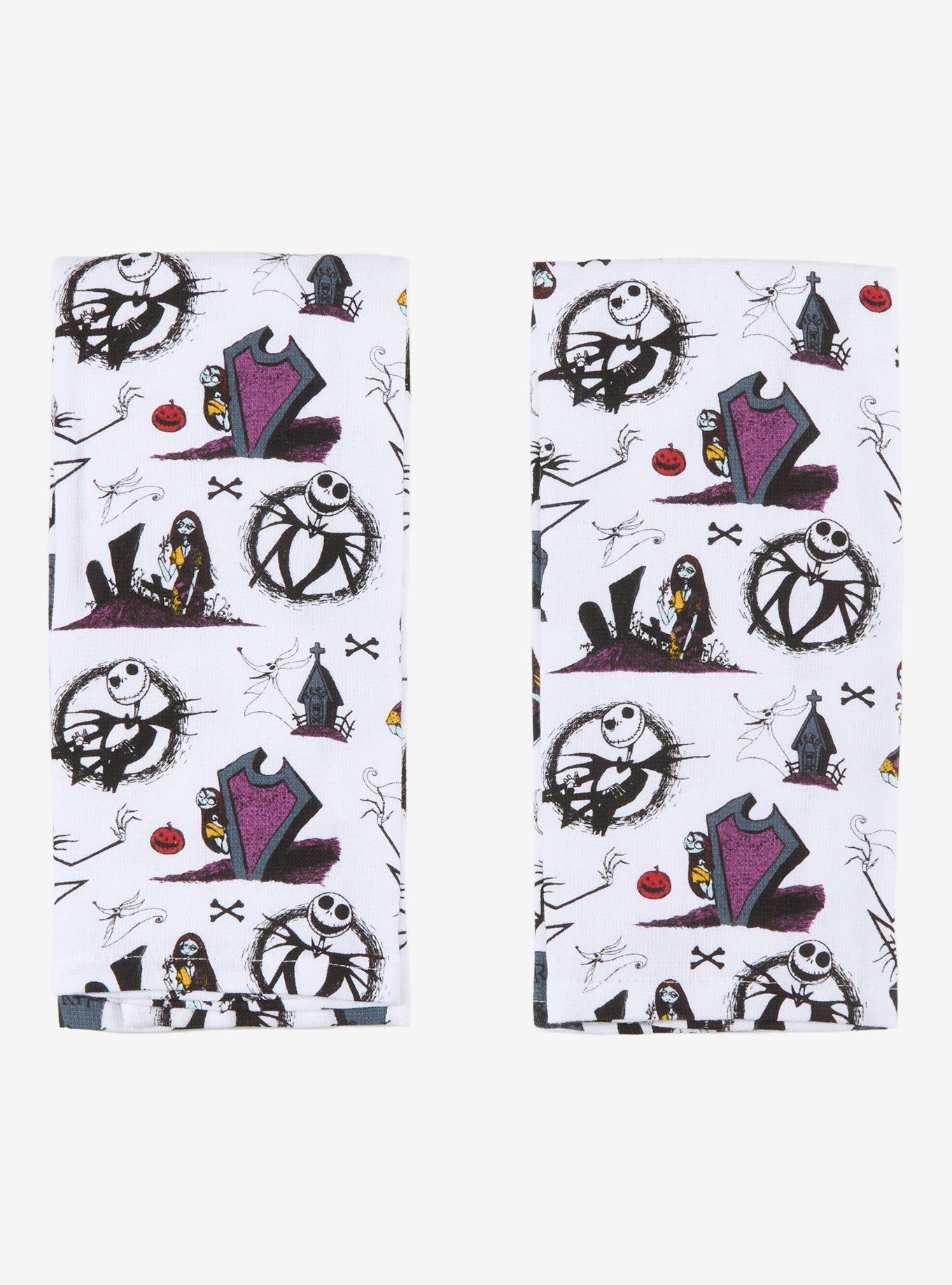 The Nightmare Before Christmas Graveyard Kitchen Towel Set, , hi-res