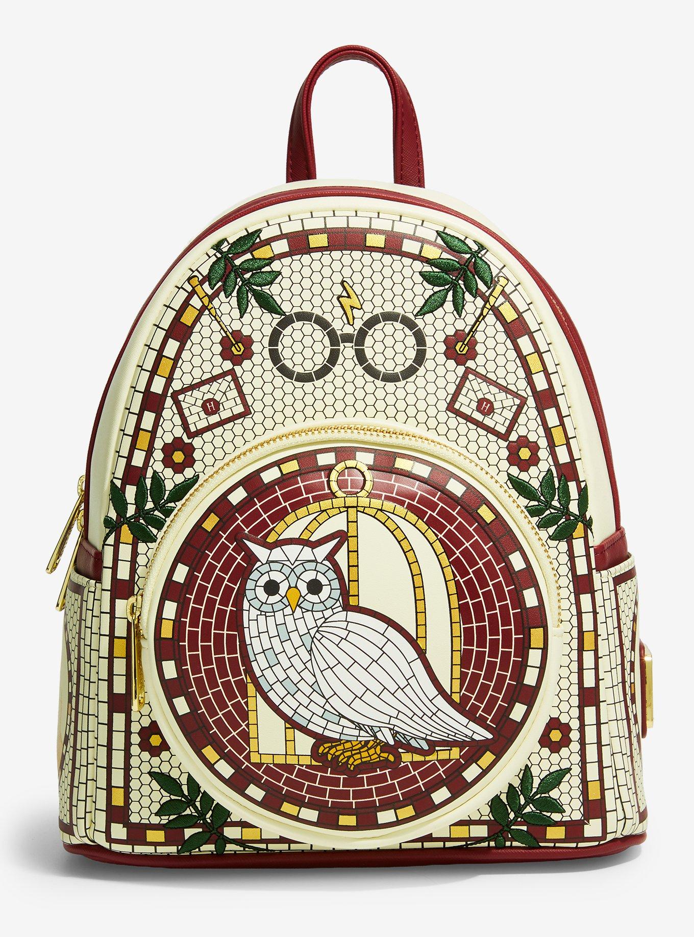 Loungefly Harry Potter Hedwig Mosaic Mini Backpack - BoxLunch Exclusive