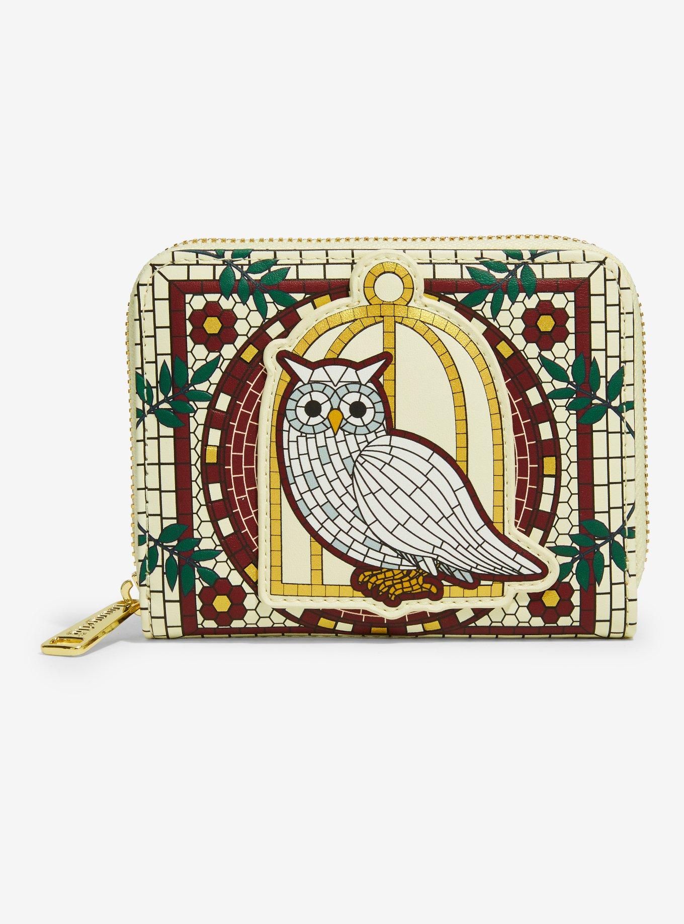 Loungefly Harry Potter Hedwig Mosaic Wallet - BoxLunch Exclusive