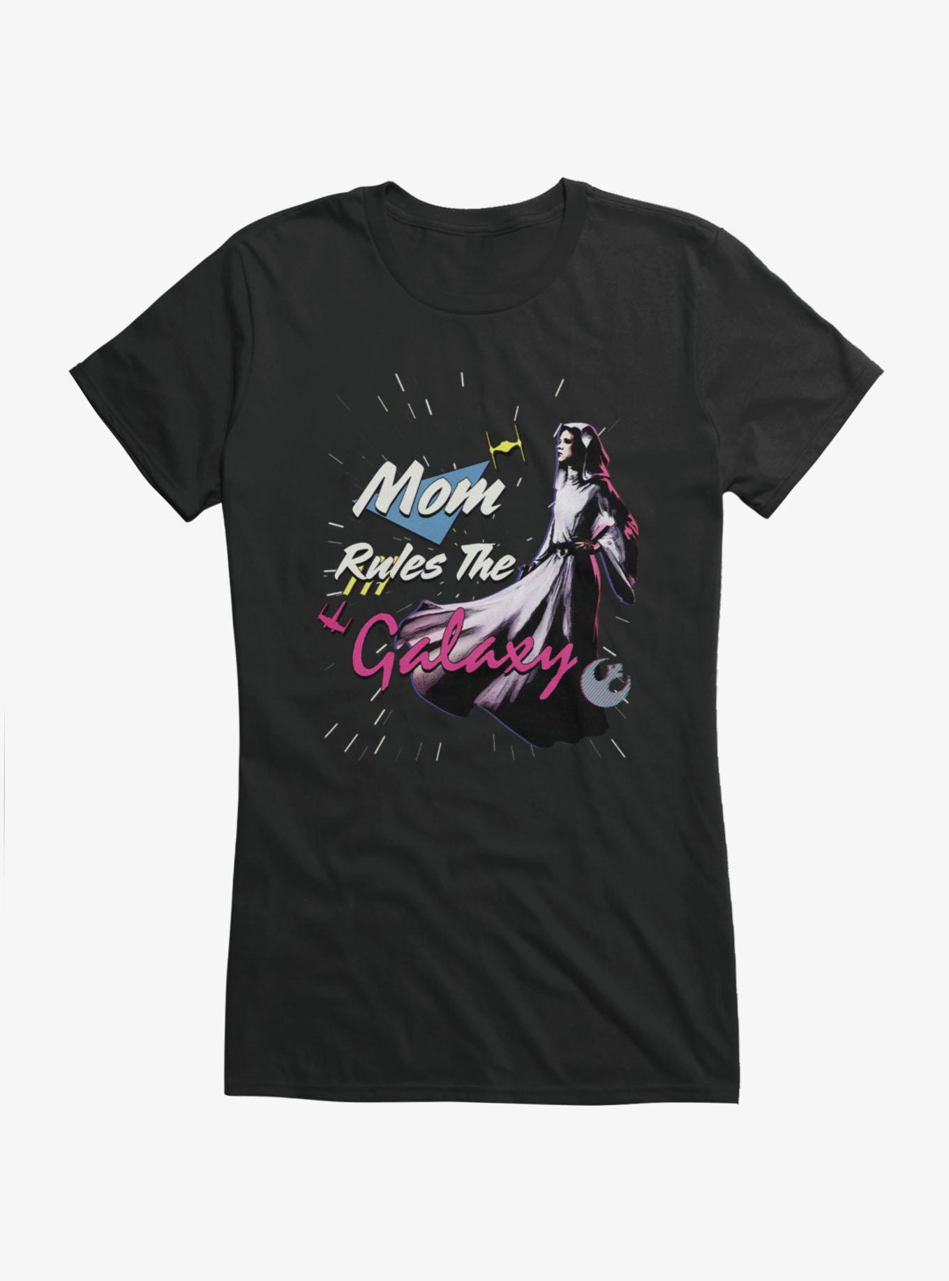 Star Wars Mom Rules The Galaxy Leia Girls T-Shirt, , hi-res