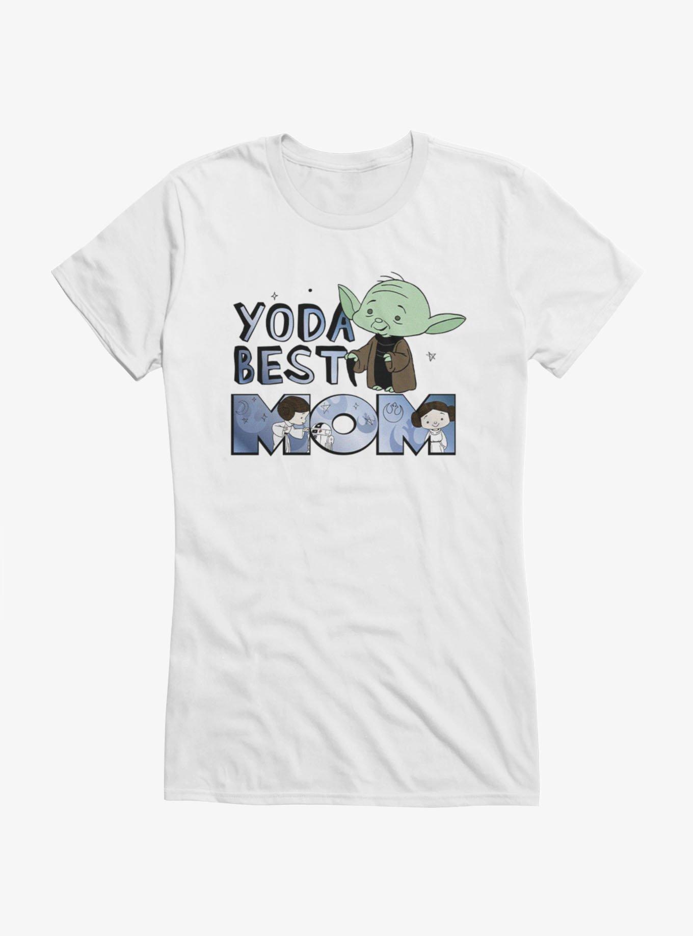 Star Wars Yoda Best Mom Cartoon Girls T-Shirt, , hi-res
