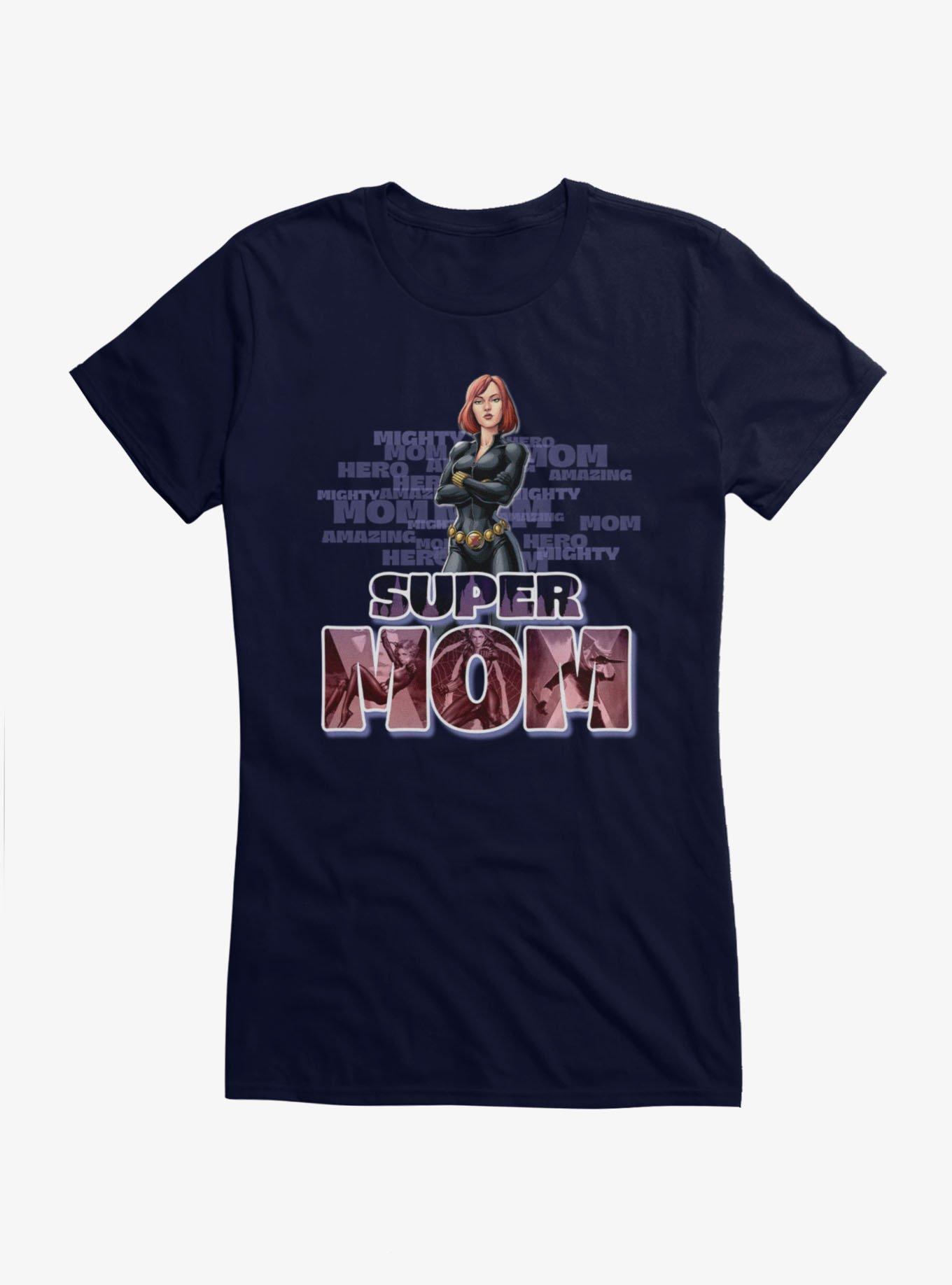 Marvel Black Widow Super Hero Mom Girls T-Shirt, , hi-res