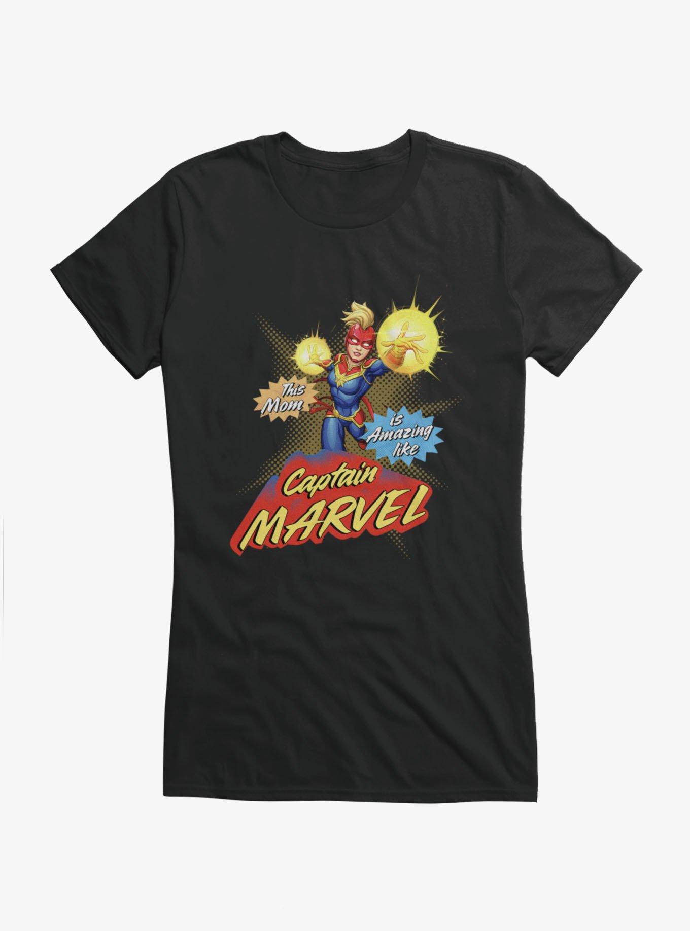 Marvel Mom Is Amazing Captain Marvel Girls T-Shirt, , hi-res