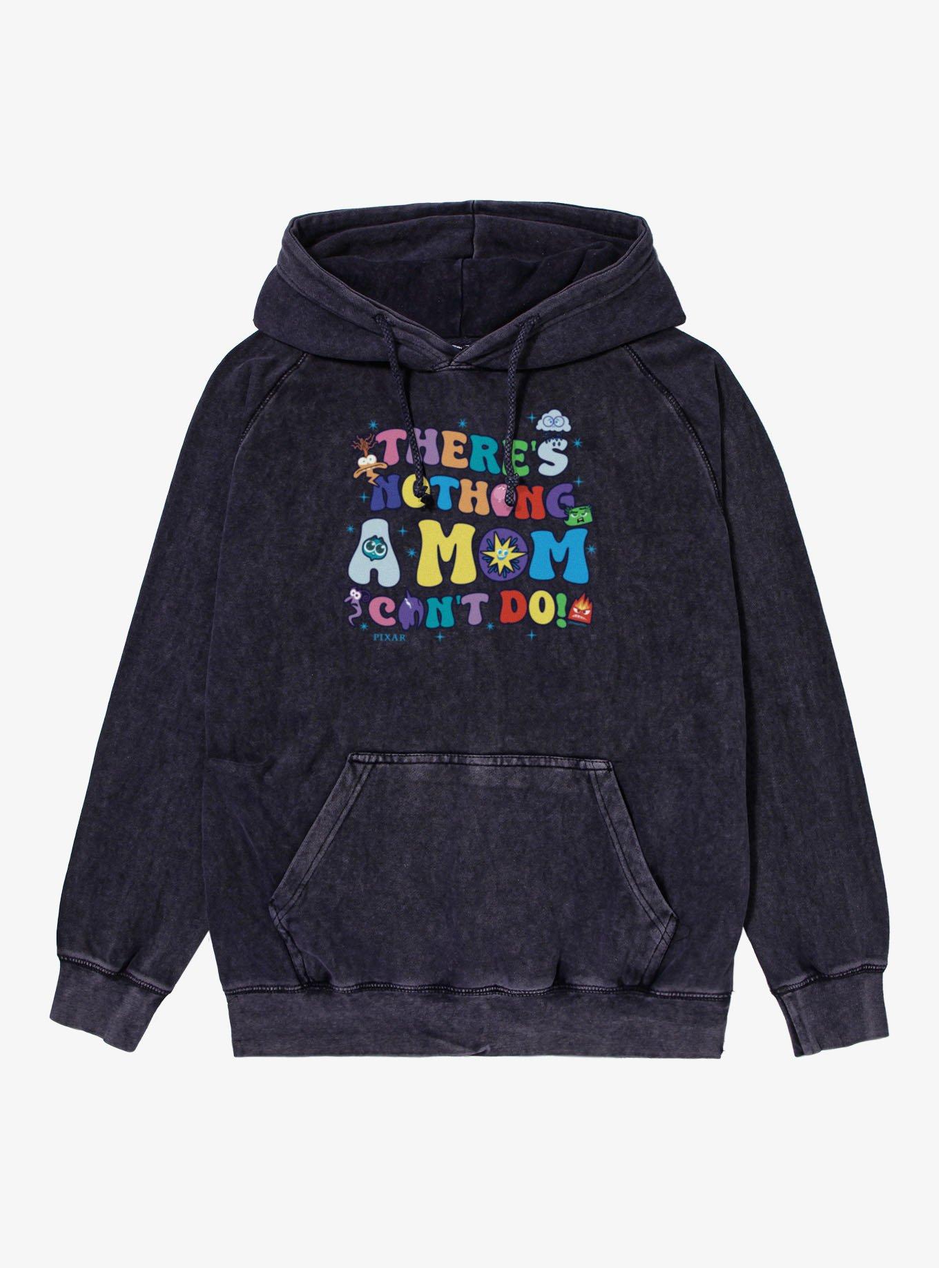 Disney Pixar Inside Out 2 Emotions Nothing Mom Cannot Do Mineral Wash Hoodie, , hi-res