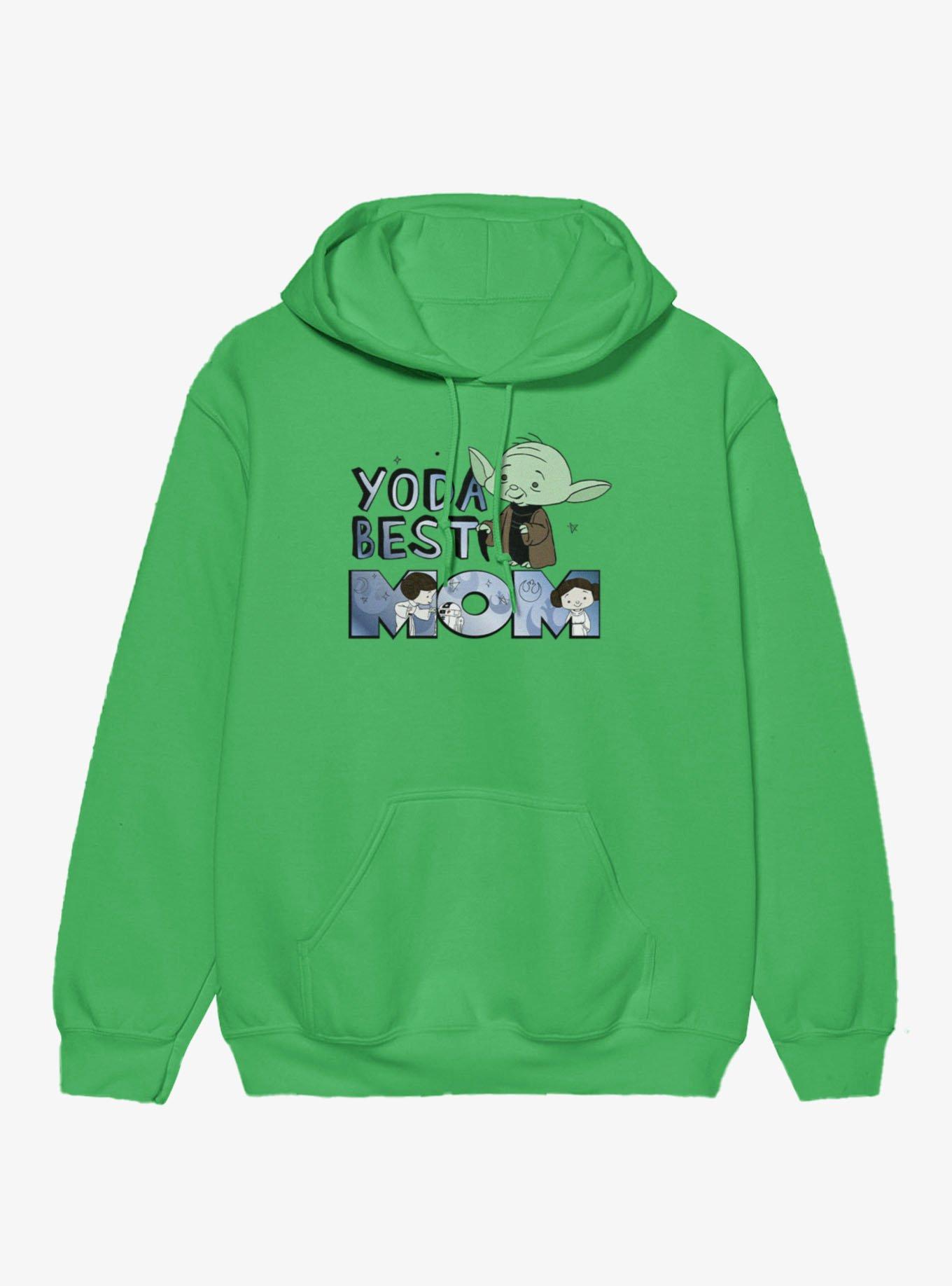 Star Wars Yoda Best Mom Cartoon Hoodie