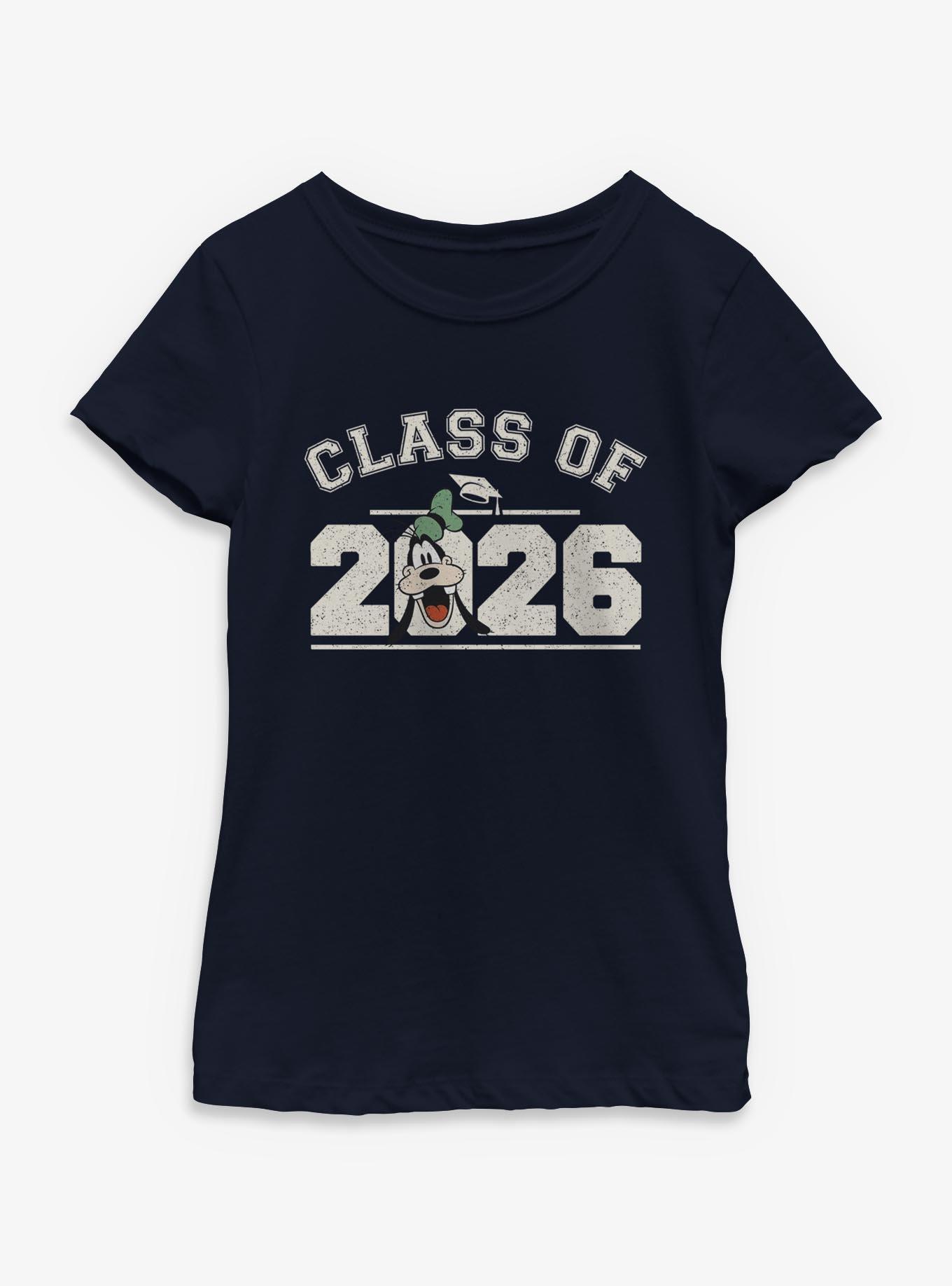 Disney Goofy Class Of 2026 Collegiate Youth Girls T-Shirt, , hi-res