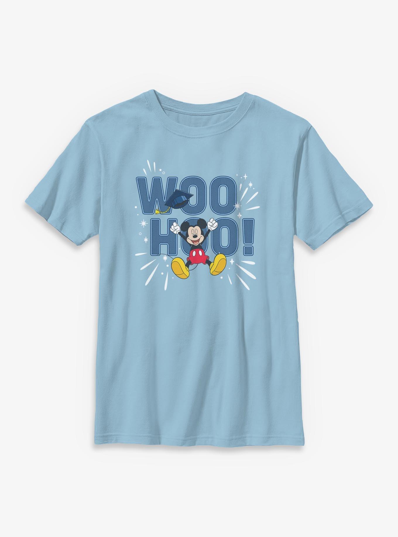 Disney Mickey Mouse Woo Hoo Mickey Grad Youth T-Shirt, , hi-res